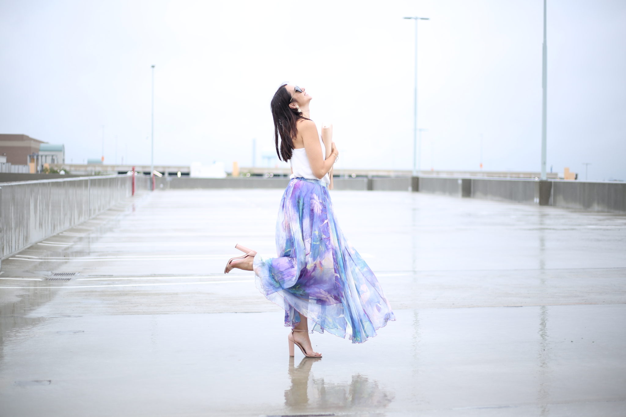 Maxi Skirt- The Watercolor Dream Maxi Skirt- The Watercolor Dream