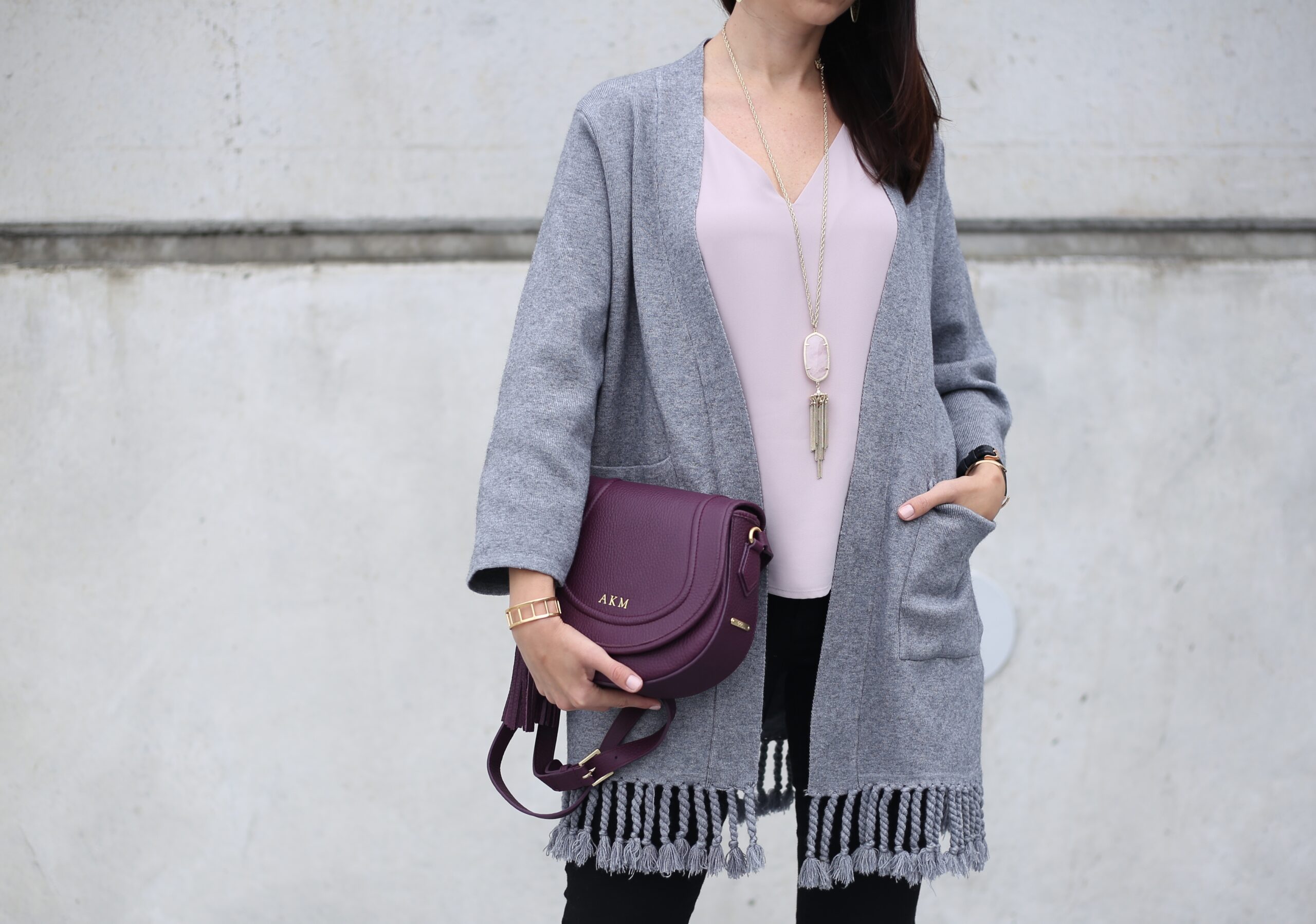 fall outfit open cardigan