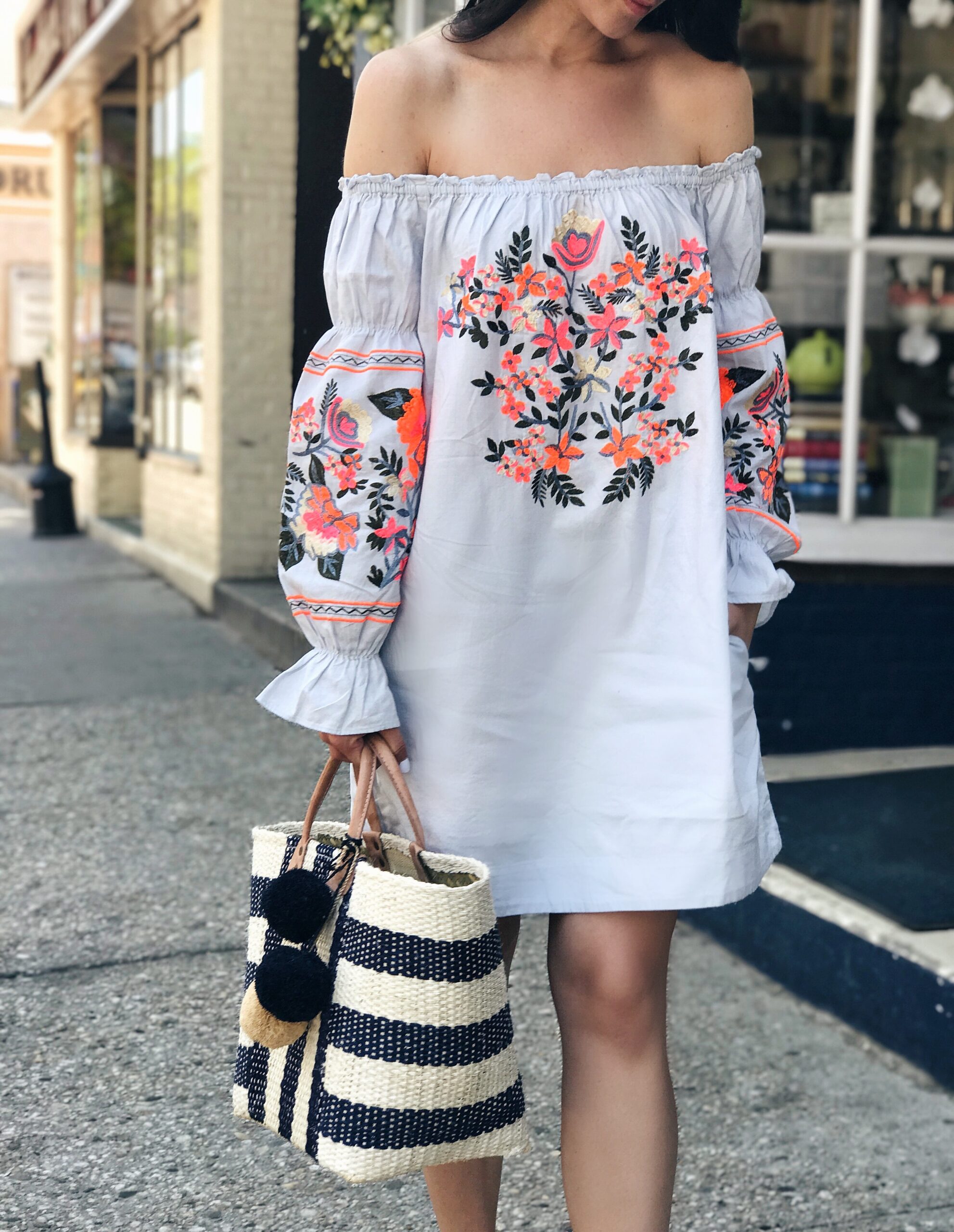 Spring & Summer Trends- Embroidered Dresses, Statement Clutches and more