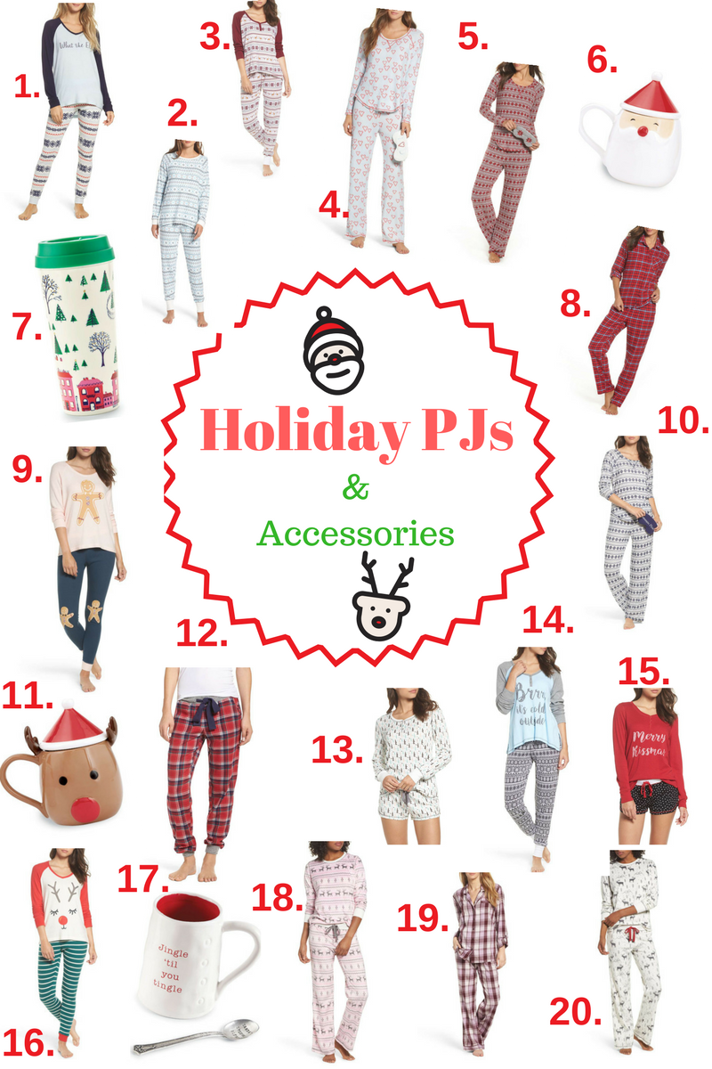 Holiday PJs and Accessories