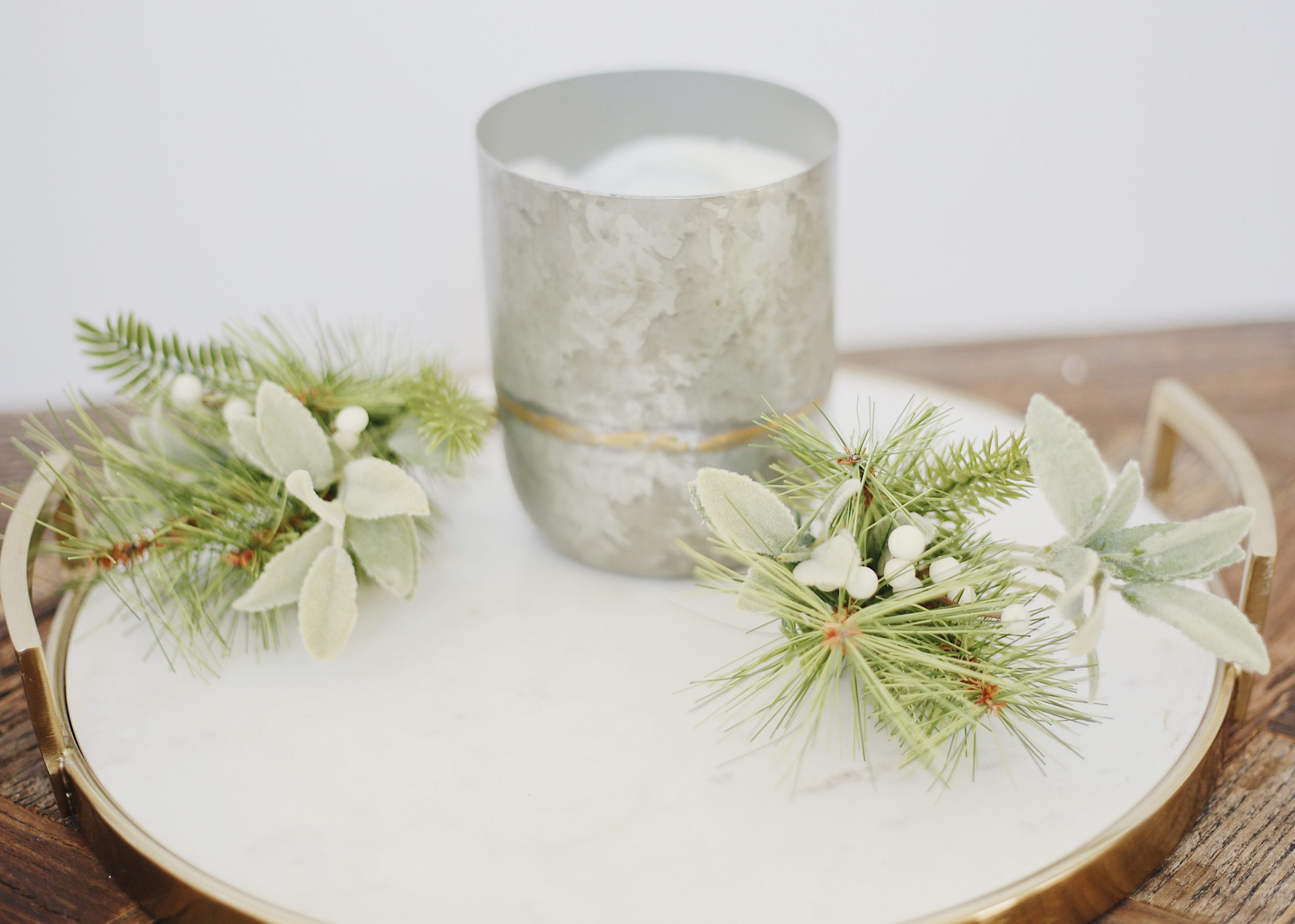 holiday home decor, marble tray,