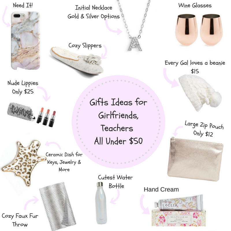 Gifts Under $50 For Girlfriends, Teachers (Male & Female)