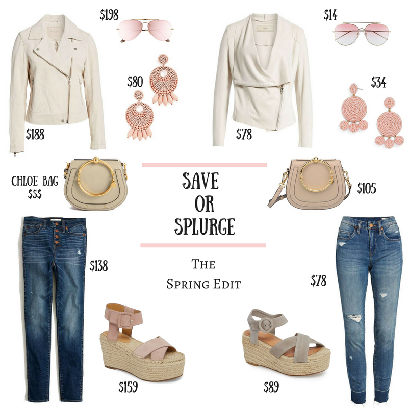 Save Or Splurge – The Spring Edit