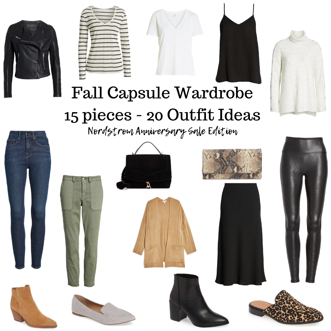 Fall Capsule Wardrobe - Nordstrom Anniversary Edition - Blushing Rose ...