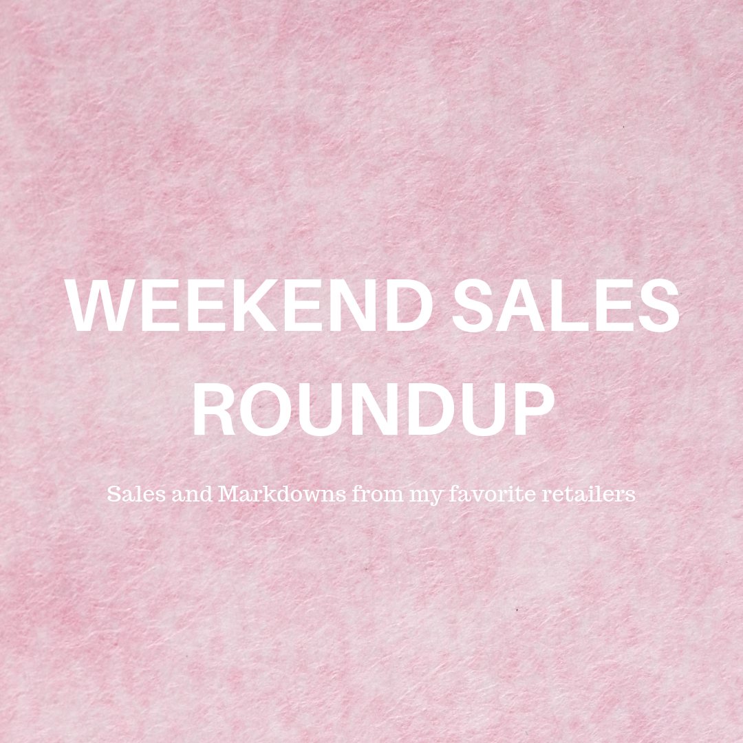 Weekend Sales Round-Up 8.17