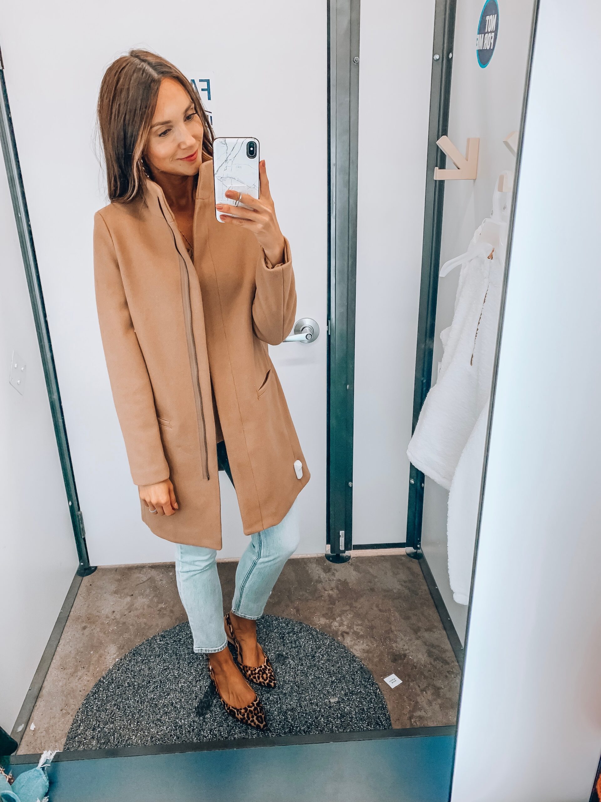 Coat, Jeans, Old Navy