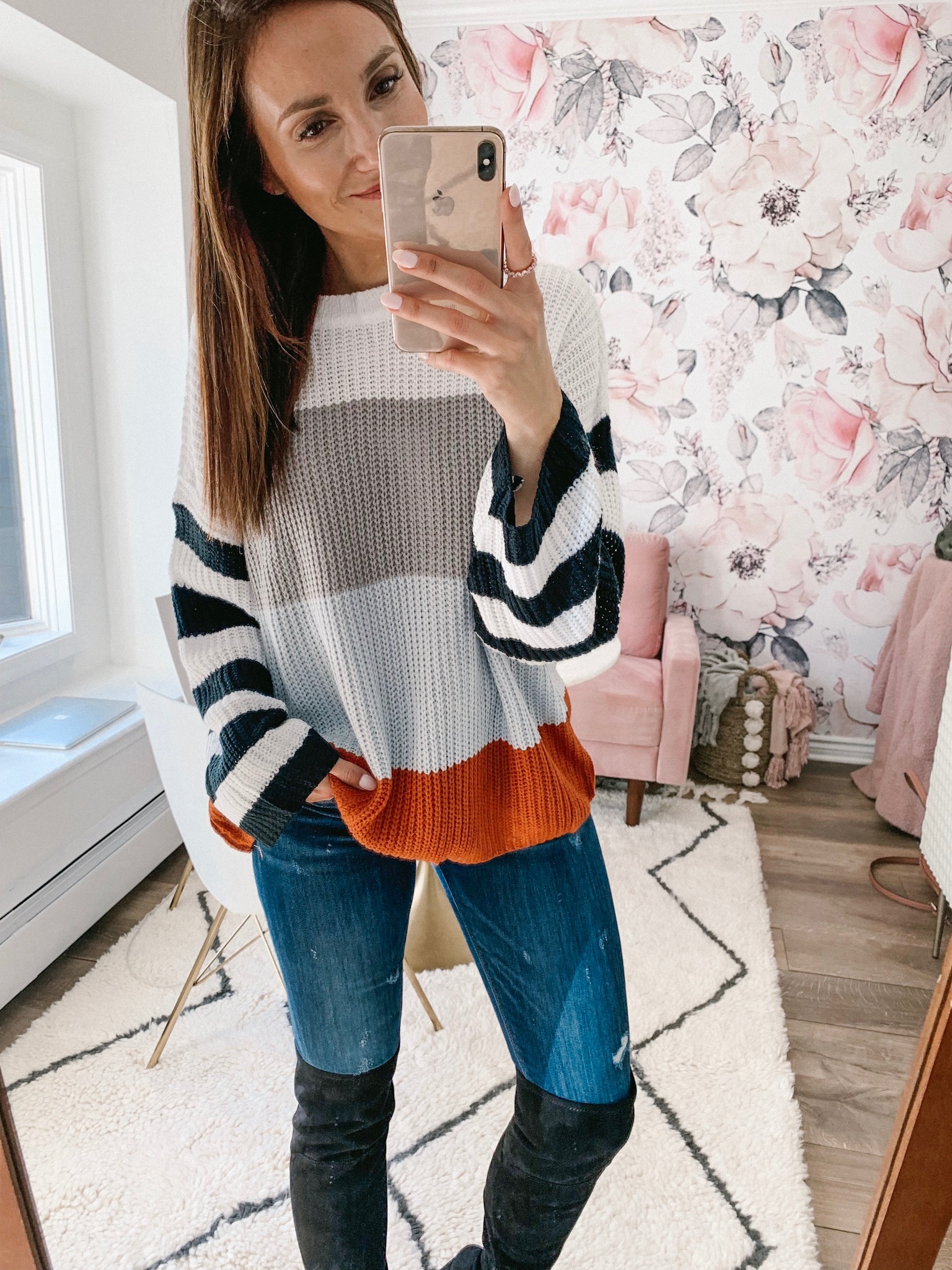 COLORBLOCK SWEATER