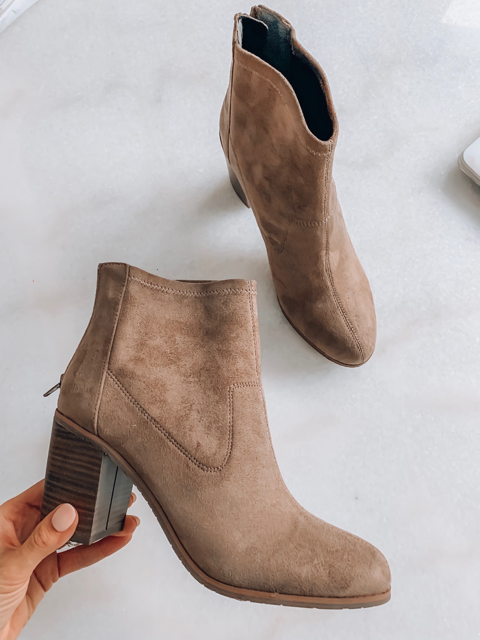SUEDE BOOTS