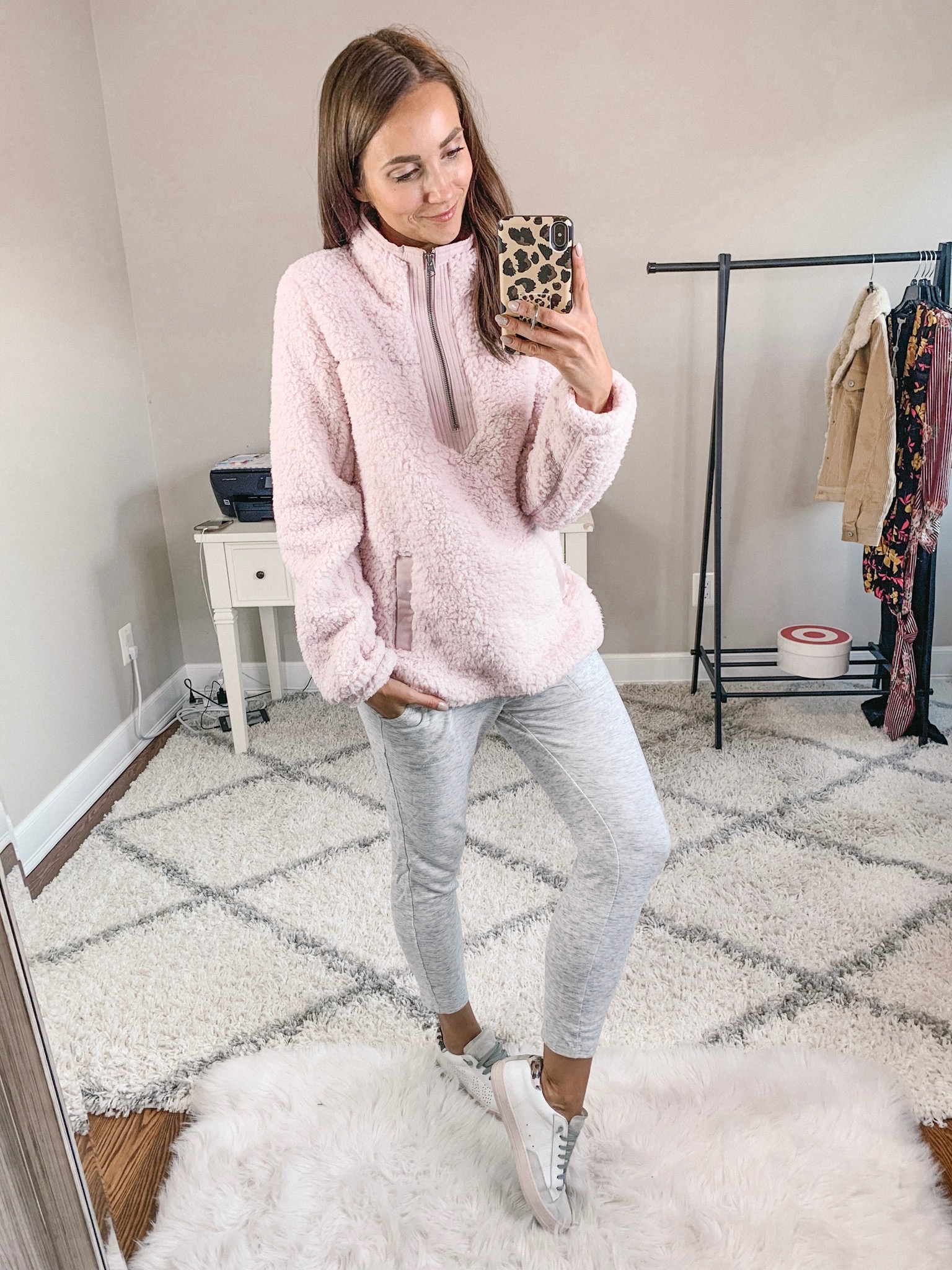 PINK AF SHERPA