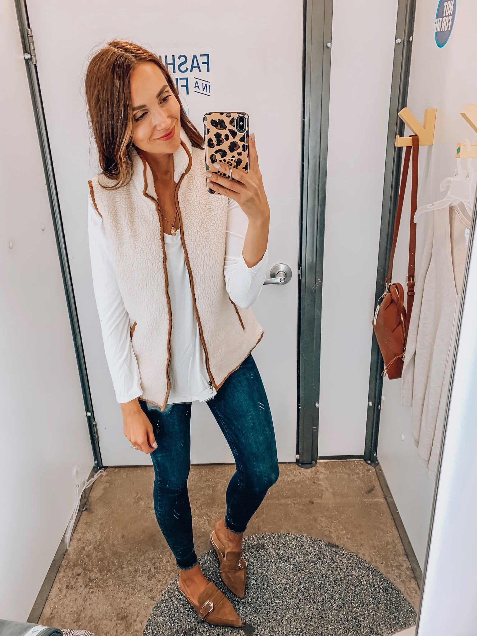 Sherpa Vest, Old Navy