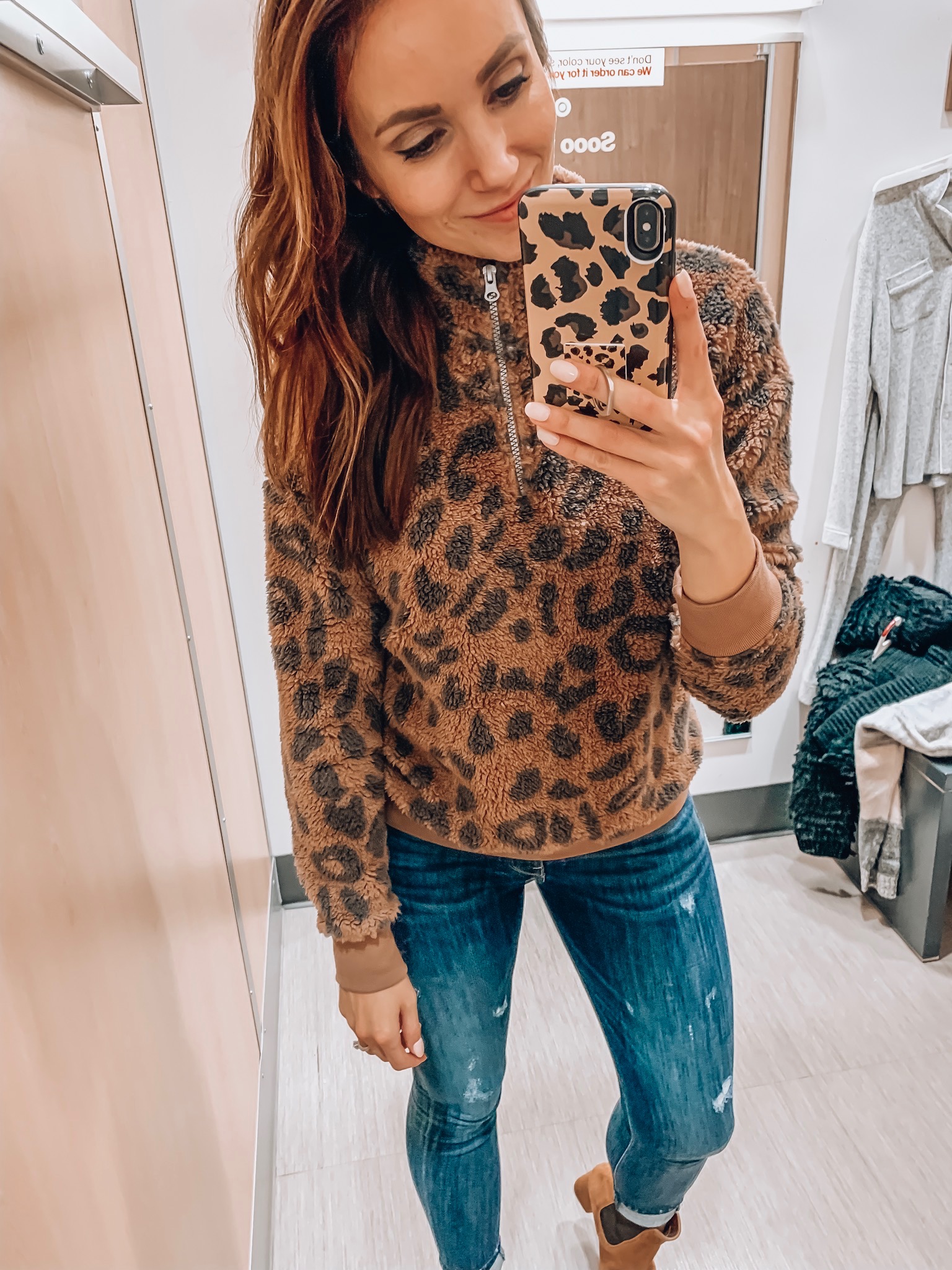 Leopard Sherpa