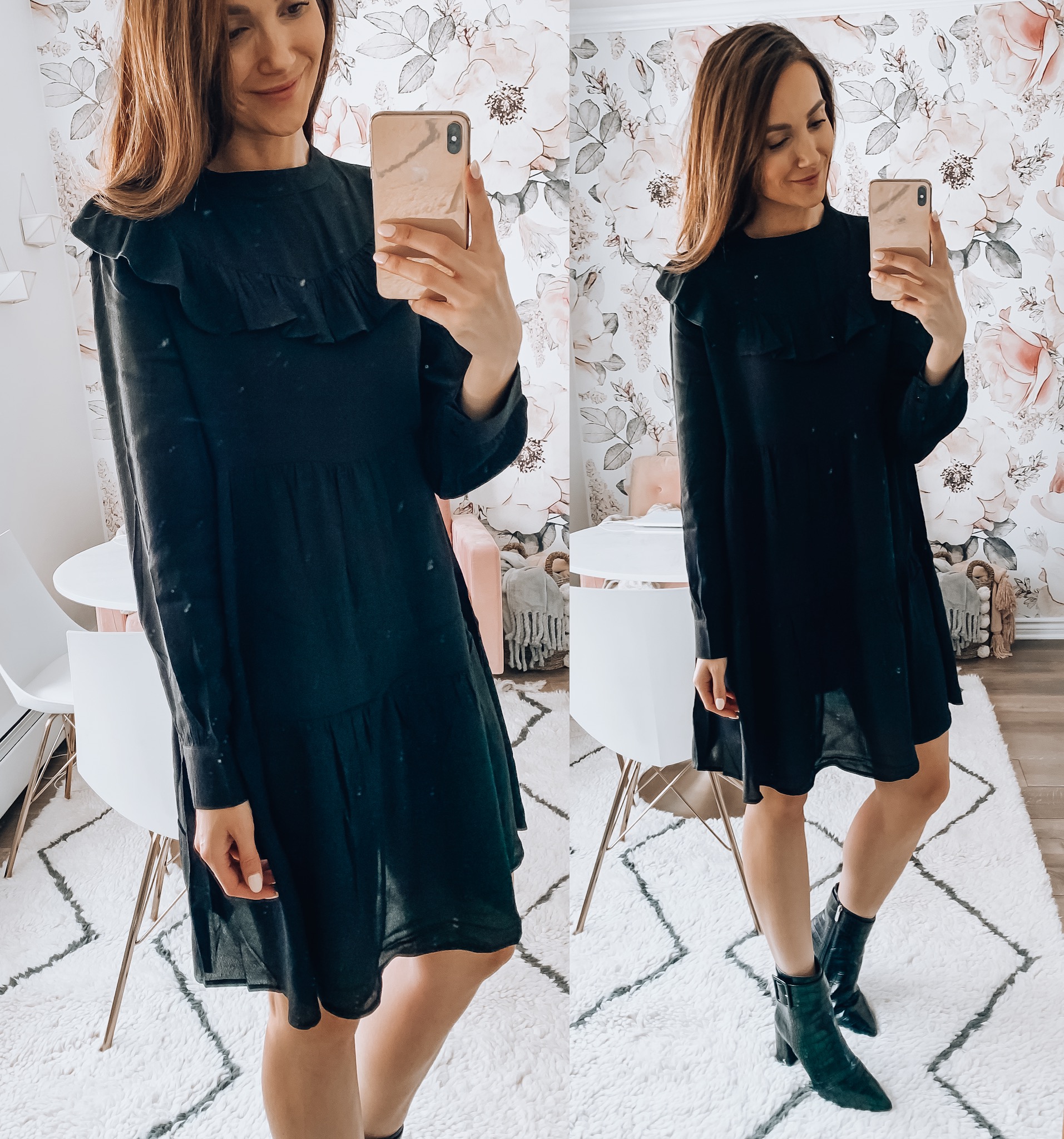 Black Baby Doll Dress