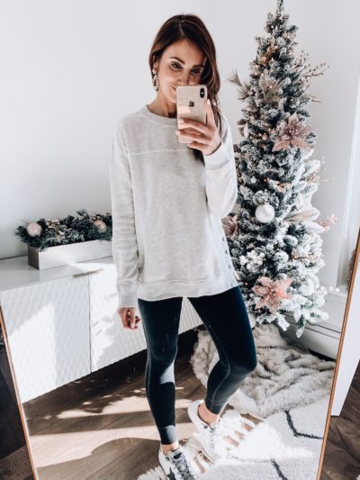Abercrombie Sweatshirt, Abercrombie Fleece leggings