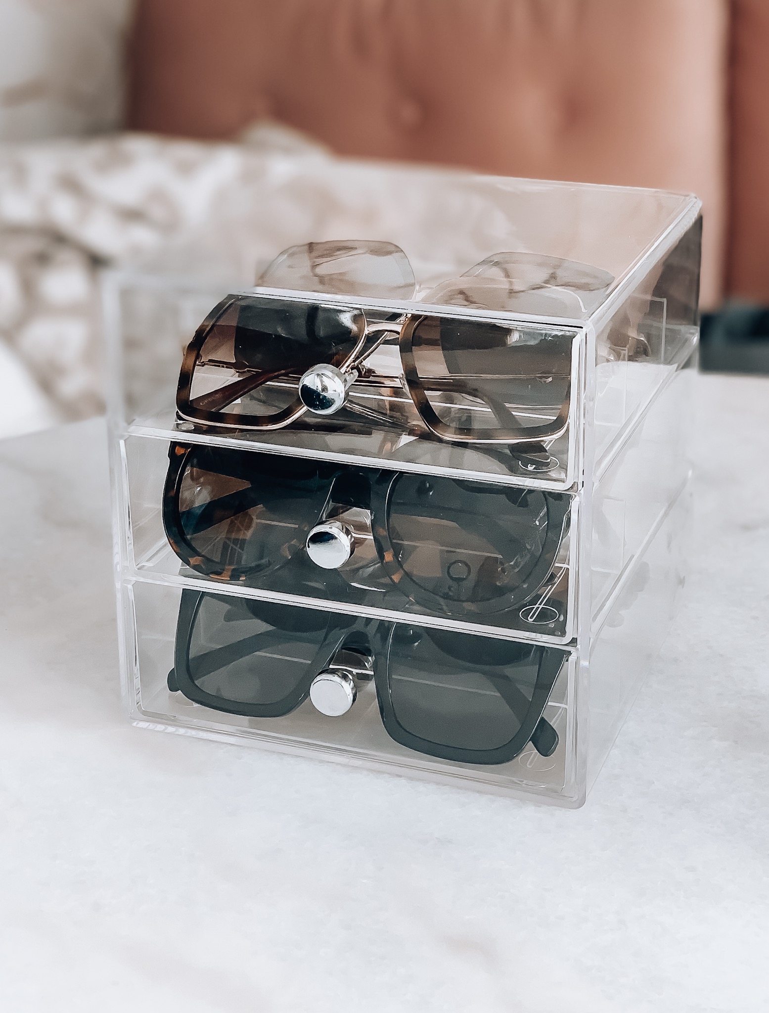 acrylic amazon sunglass organizer