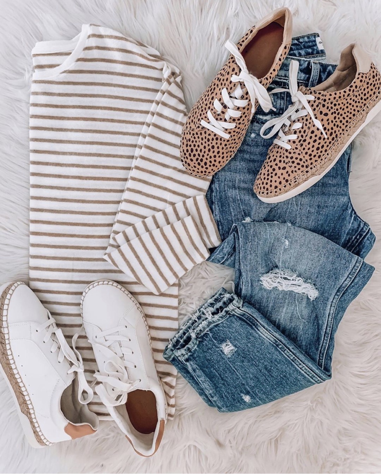 flat lay, espadrille sneakers