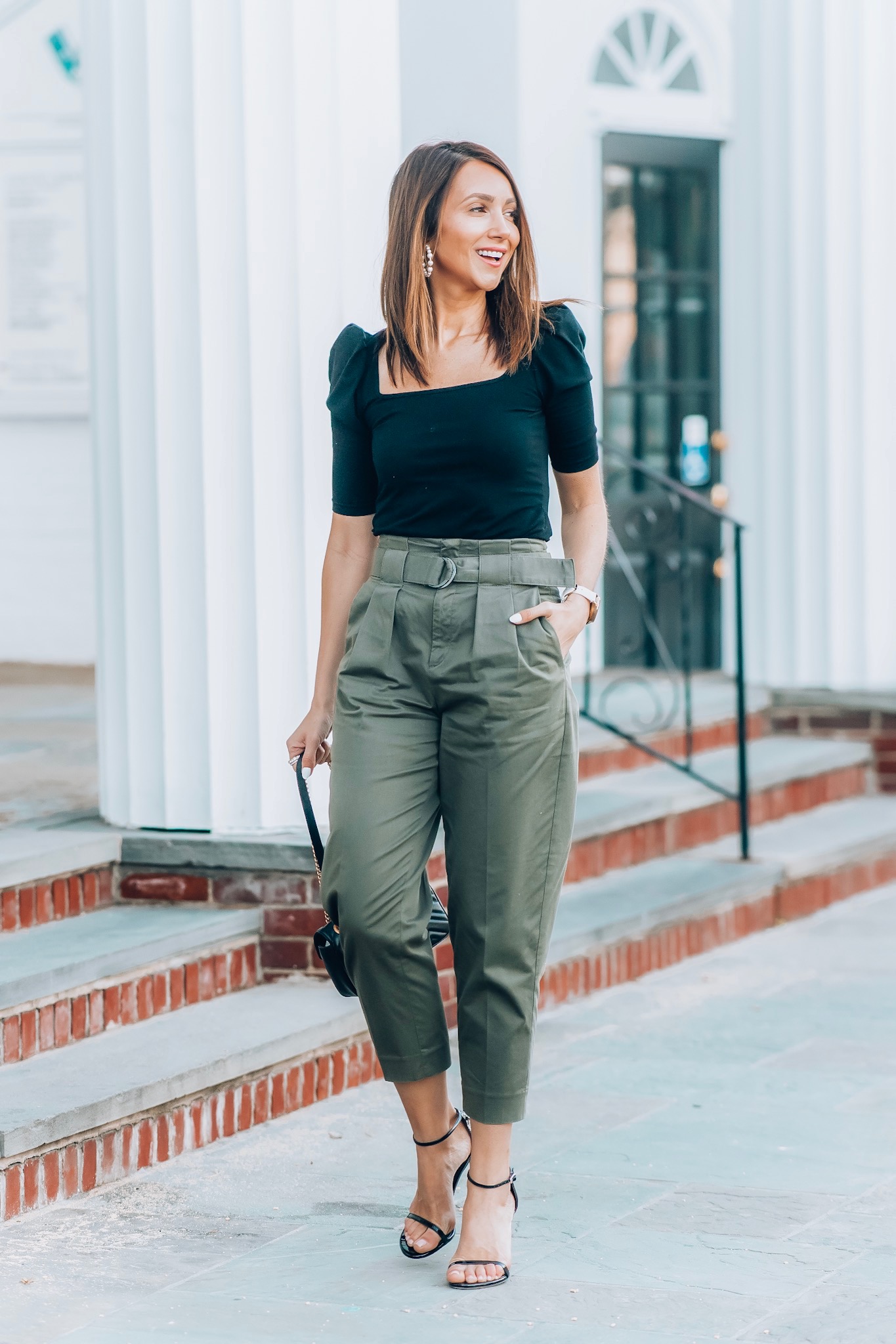 Work Pants – Three Outfit Ideas - Blushing Rose Style Blog