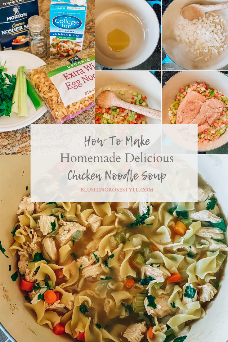 How To Make Homemade Delicious Chicken Noodle Soup