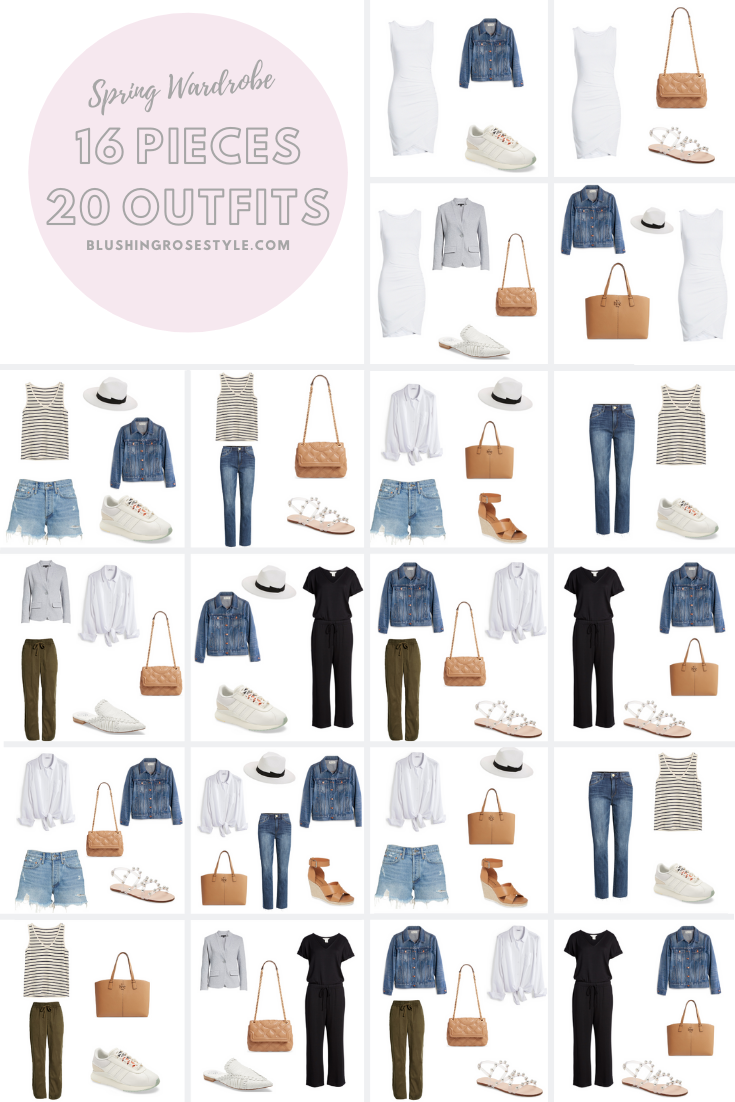 Spring Capsule Wardrobe And Big SALE - Blushing Rose Style Blog