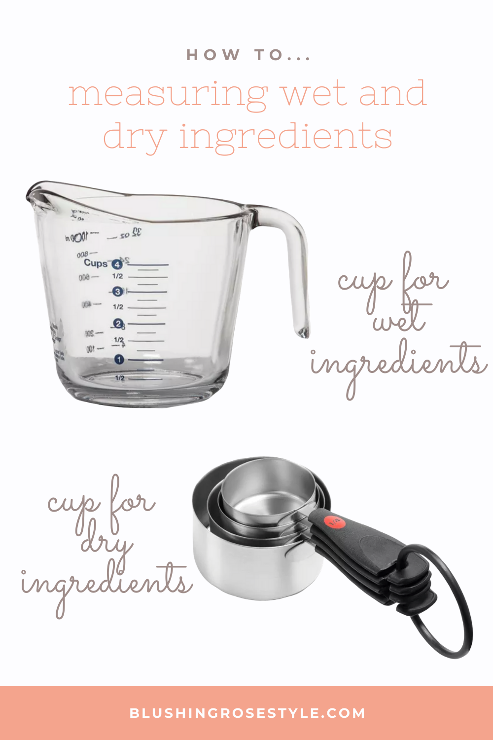 measuring wet and dry ingredients how to 