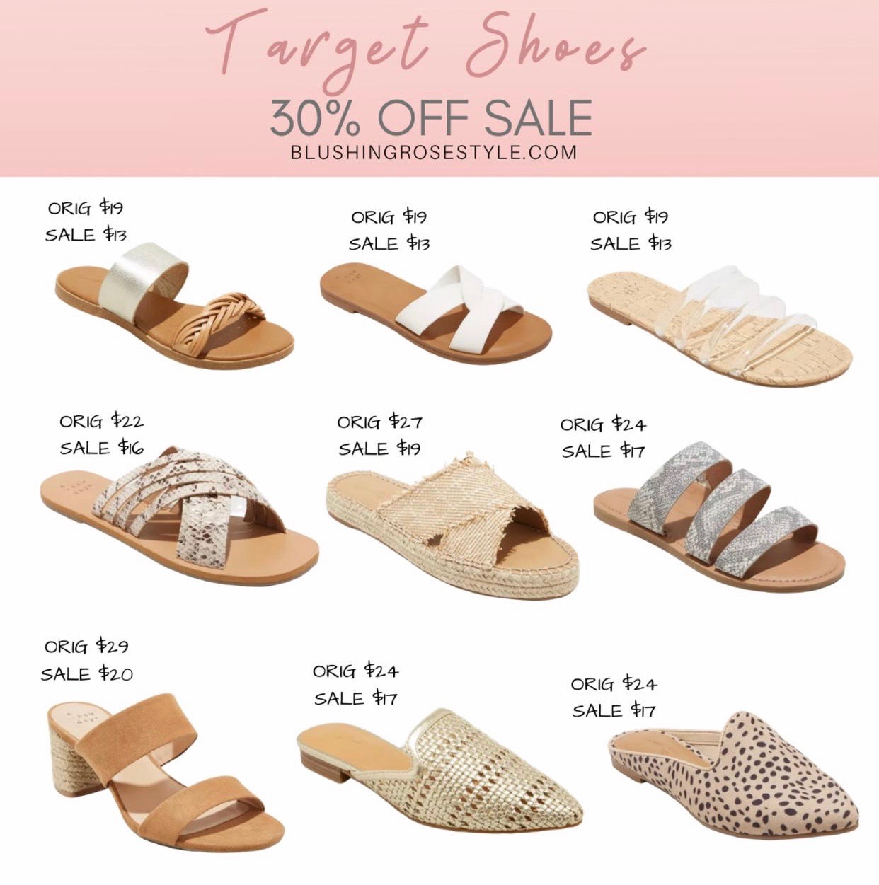 TARGET Sale 30% OFF – Clothing and shoes - Blushing Rose Style Blog