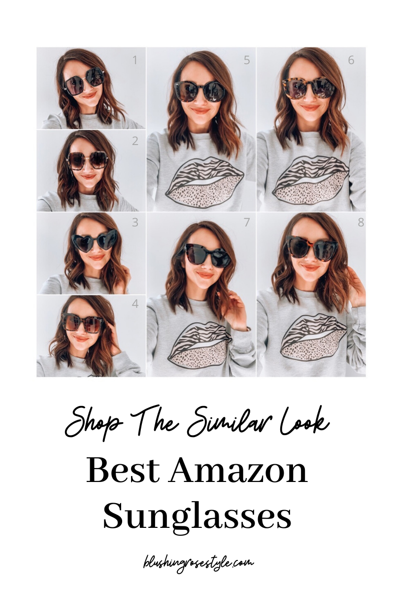 Best Amazon Sunglasses - Blushing Rose Style Blog