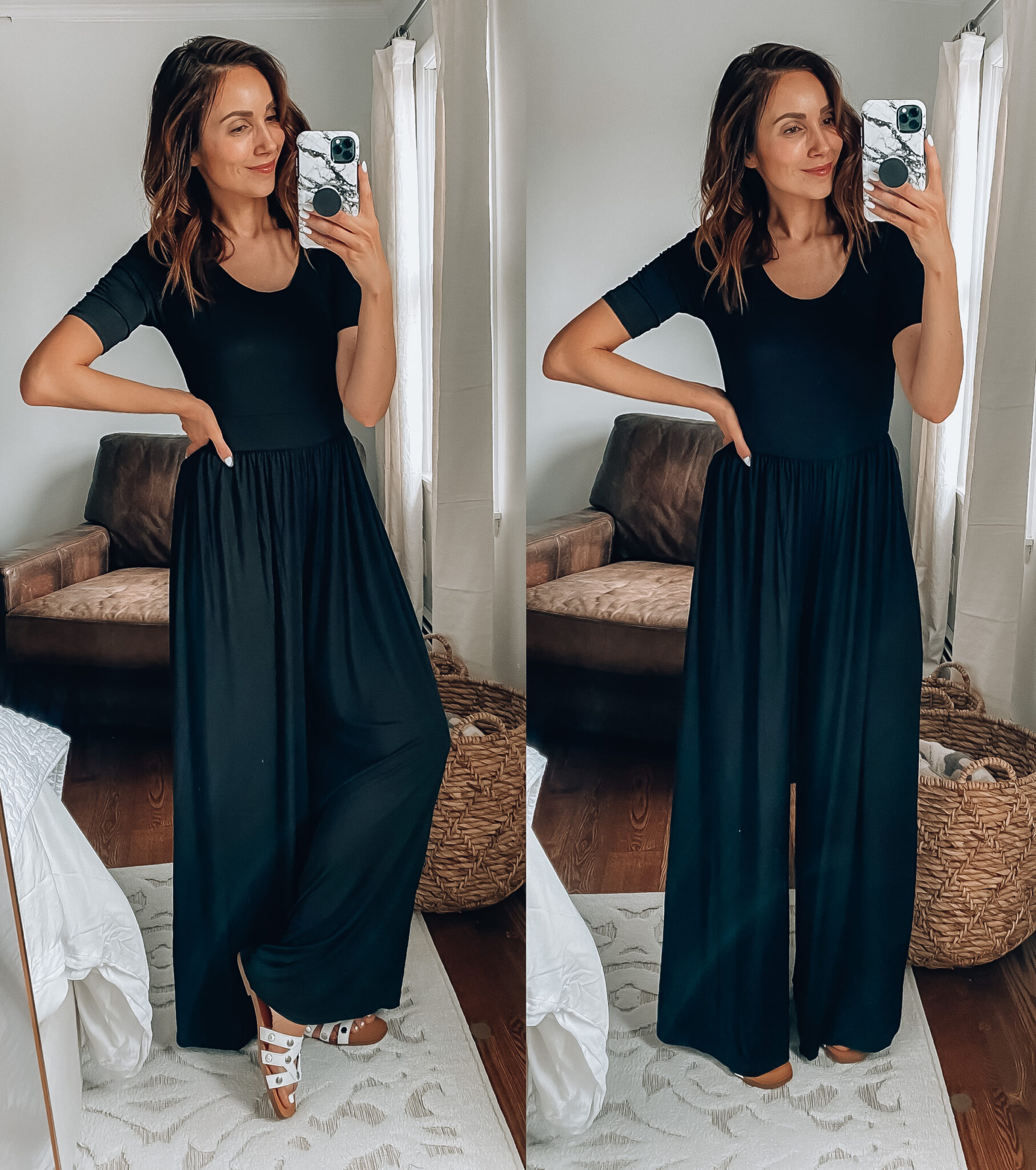 How To Style Green Jumpsuit Blushing Rose Style Blog
