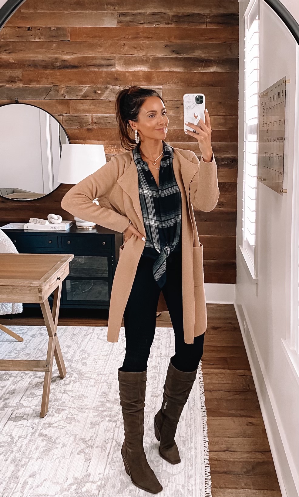 How to Style J.Crew Juliette Sweater Blazer Blushing Rose Style Blog