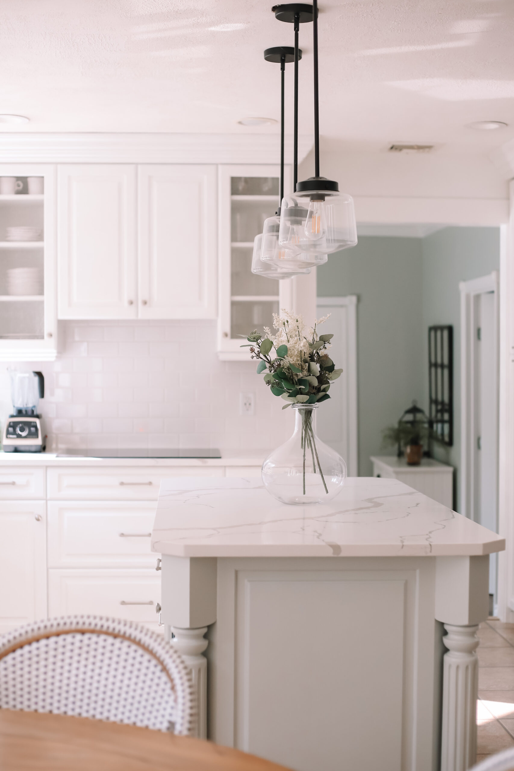 painted kitchen cabinets