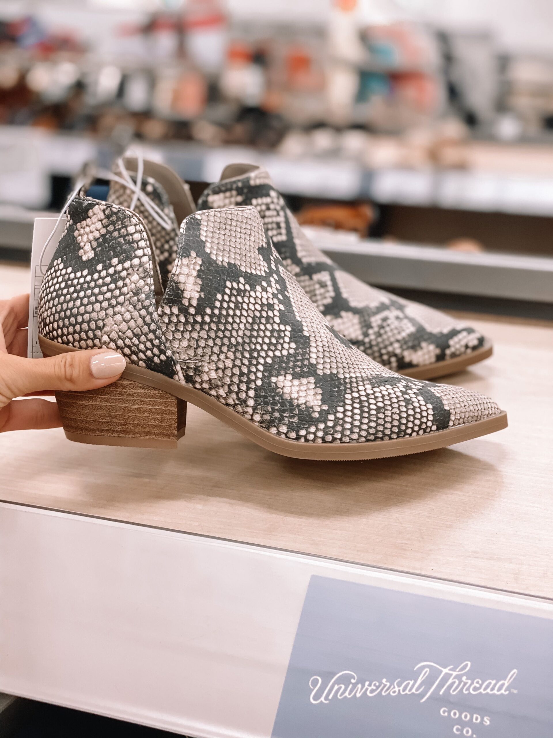 target snakeskinbooties