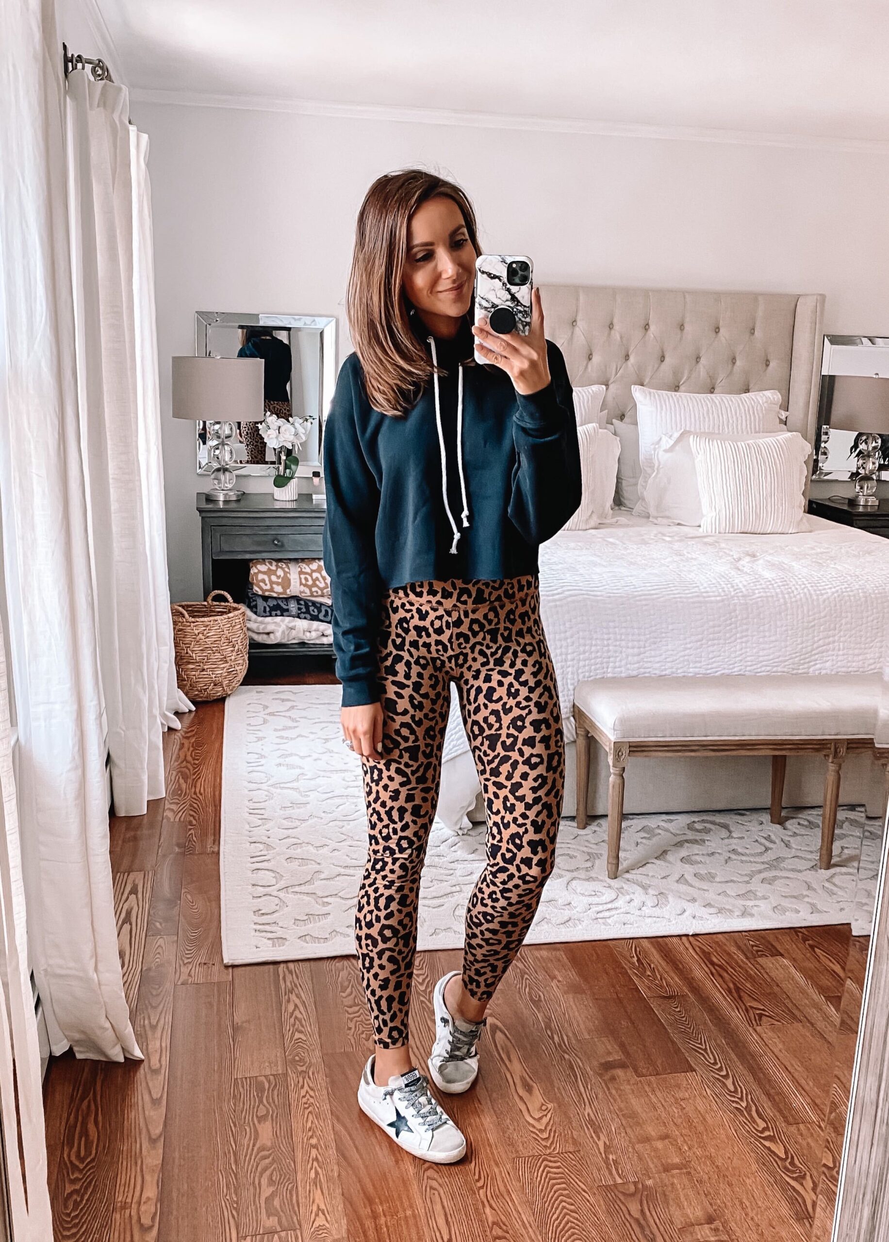 target finds, hoodie, leopard leggings