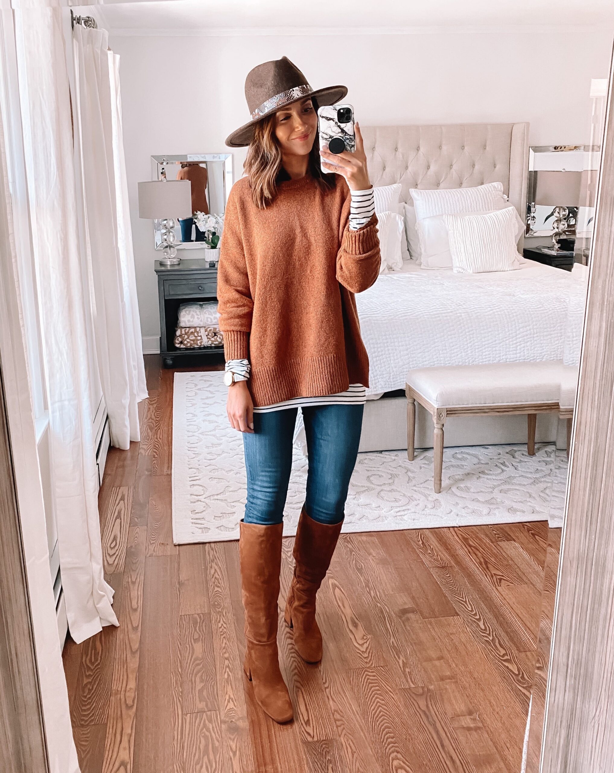 nsale, nsale sweater, jeans and boots