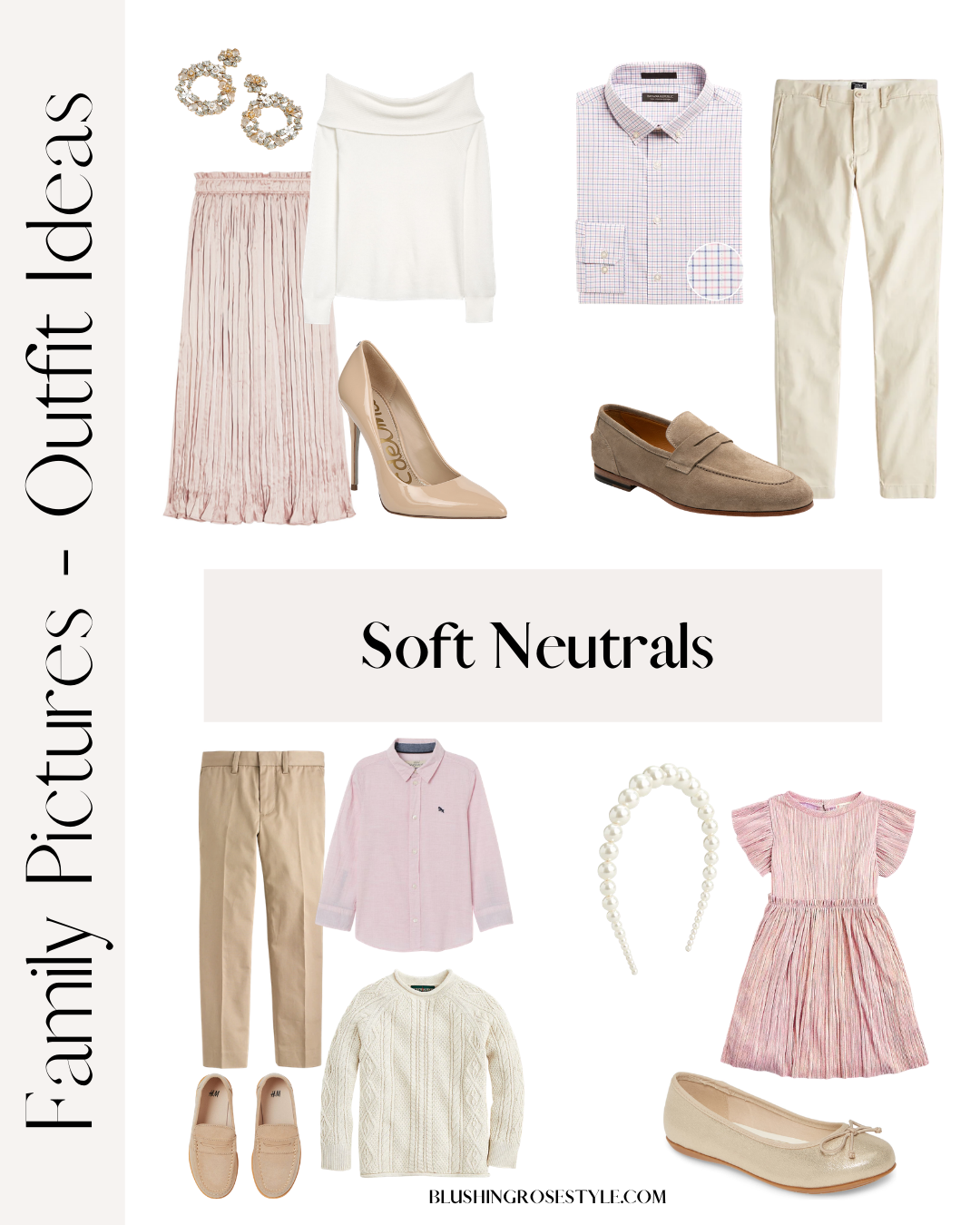 Fall Family Picture Outfit Ideas Soft Neutrals