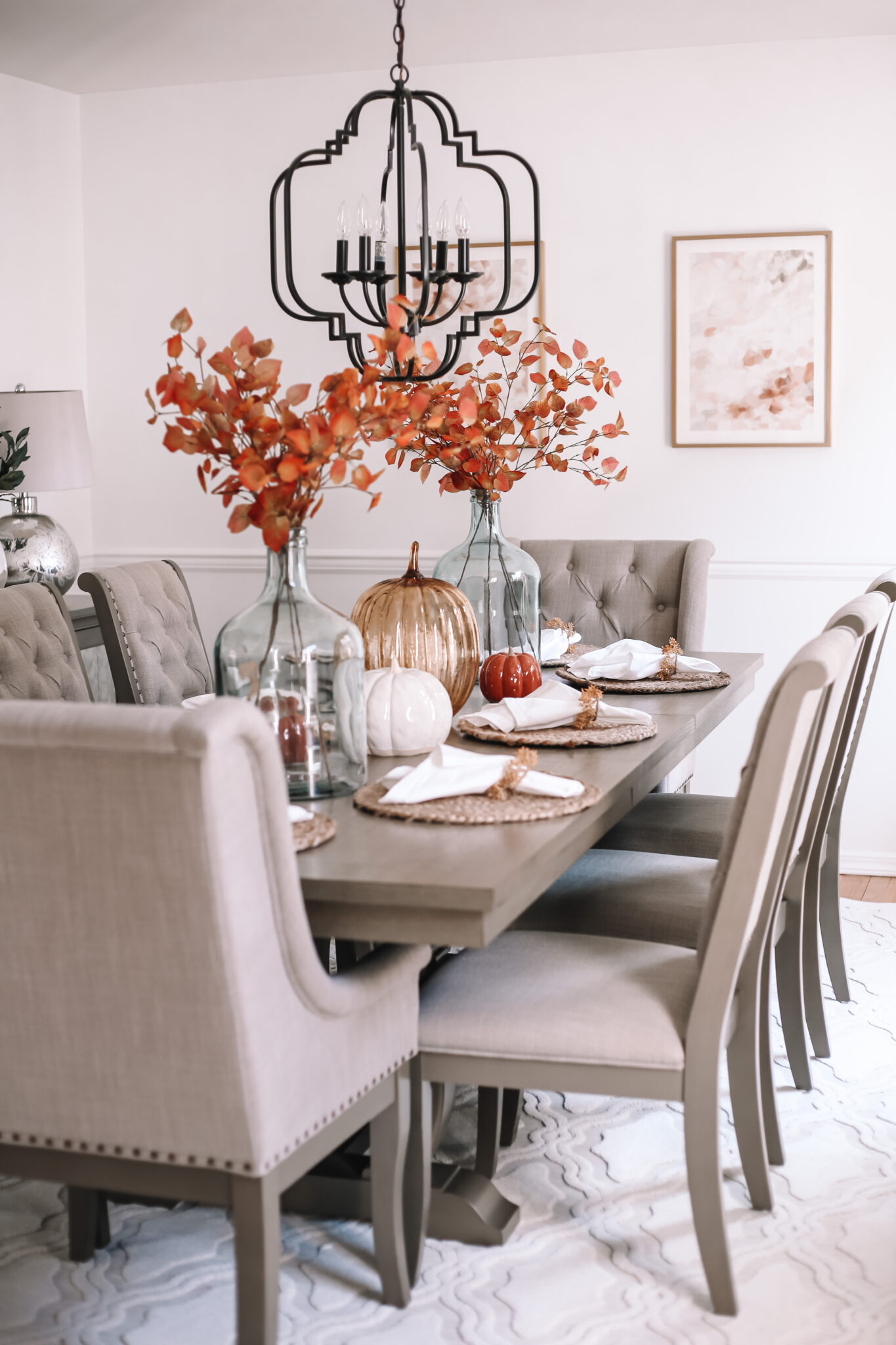Fall Dining Room Makeover With Raymour, Raymour And Flanigan Dining Room Sets