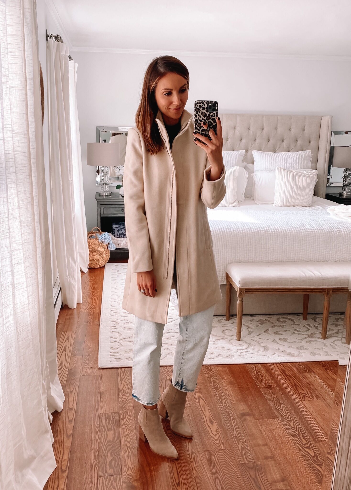 J crew sandstone cocoon coat sales