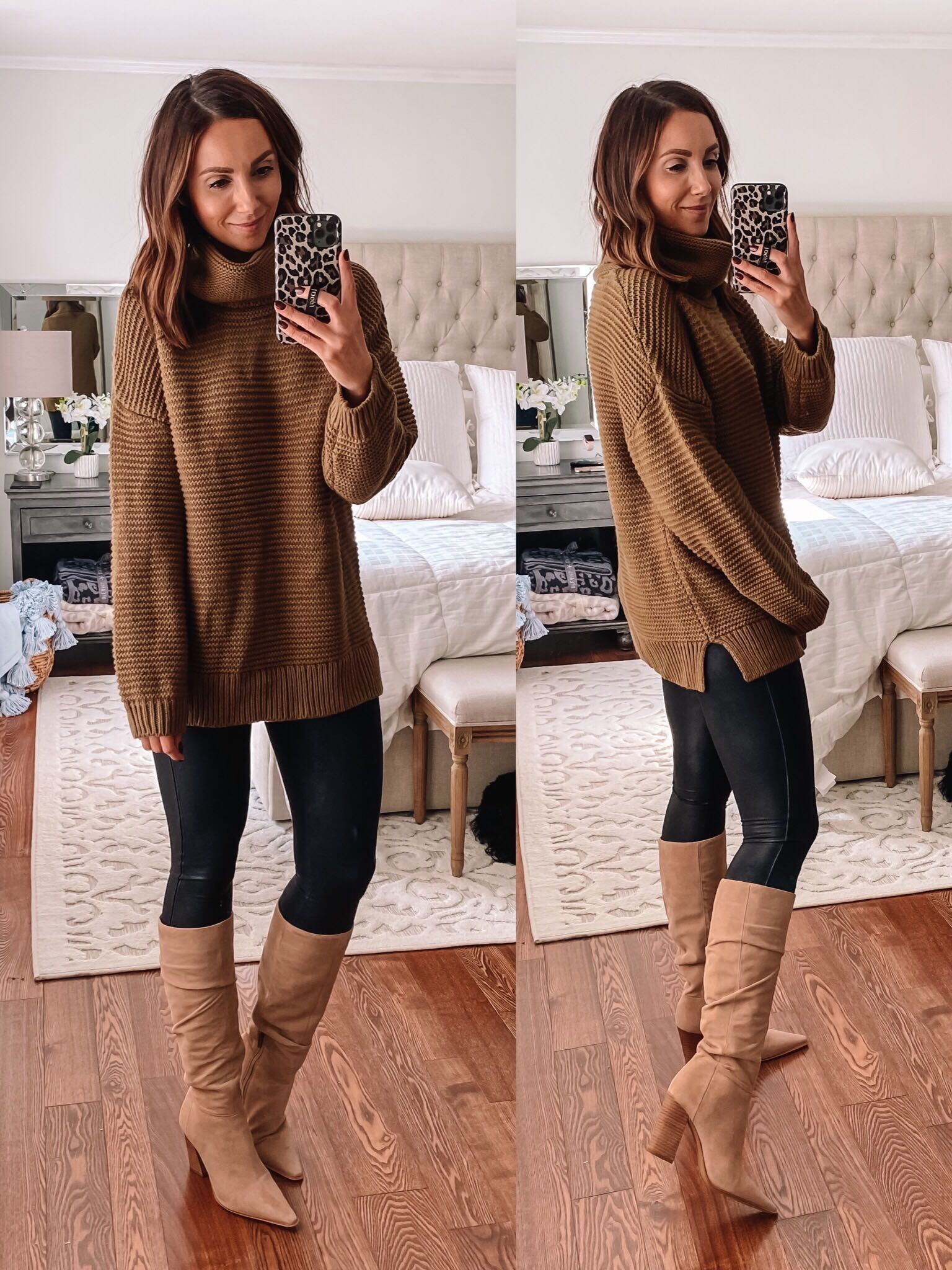 Chunky Amazon Sweater, Fall Outfit Idea