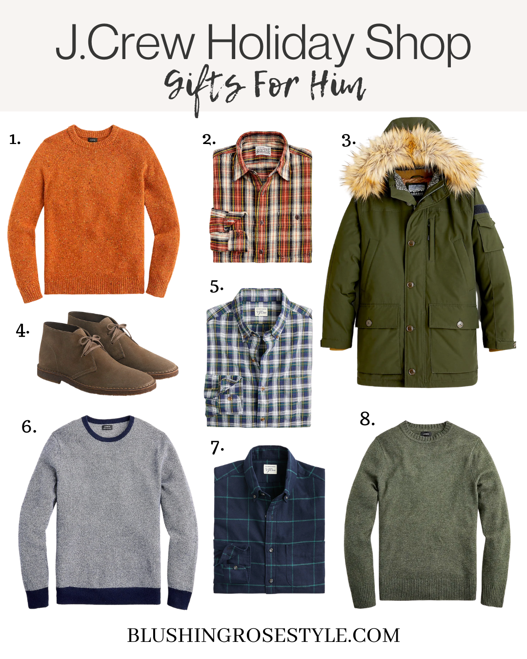 J.Crew gifts for him