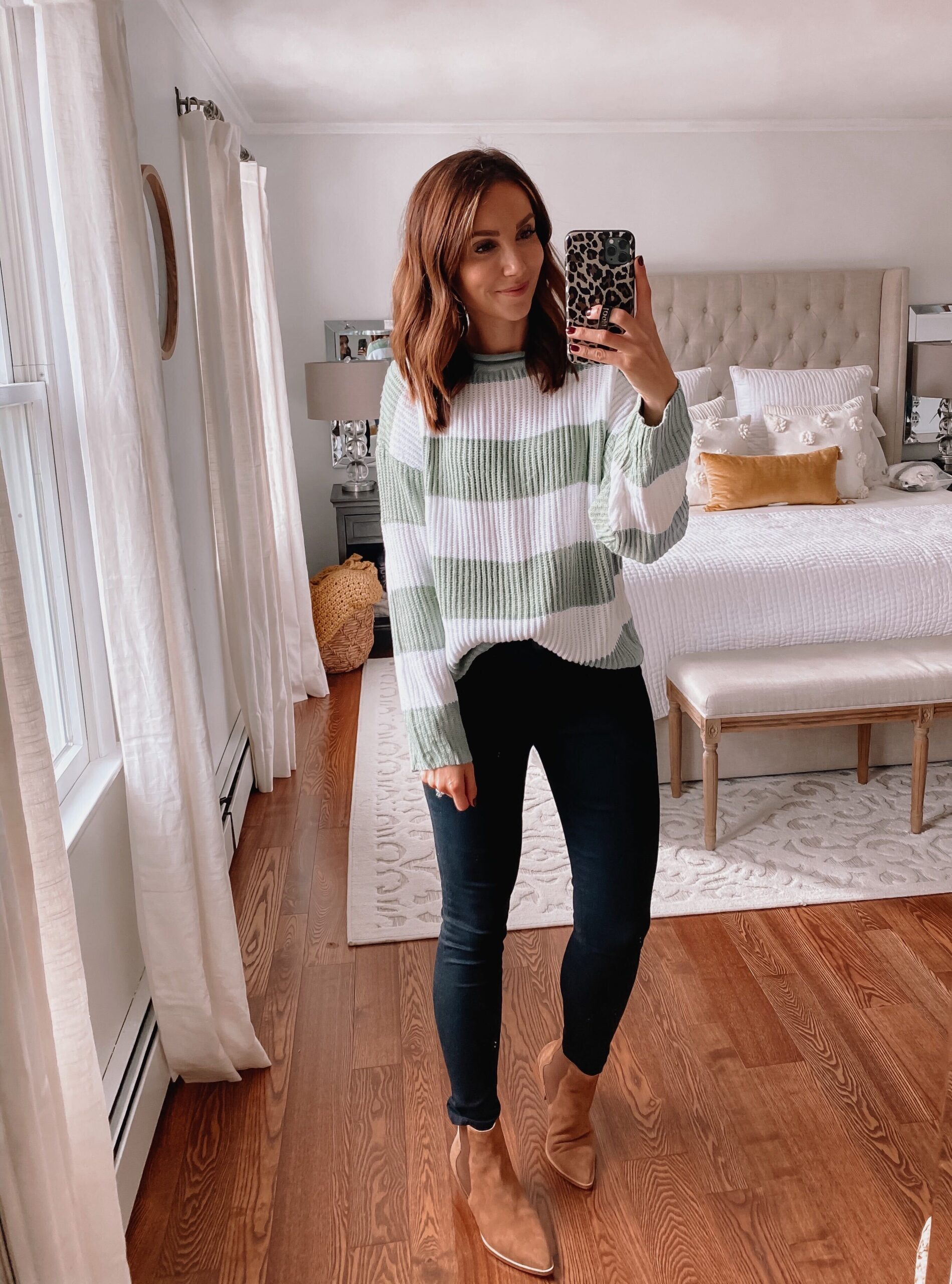 amazon striped sweater 