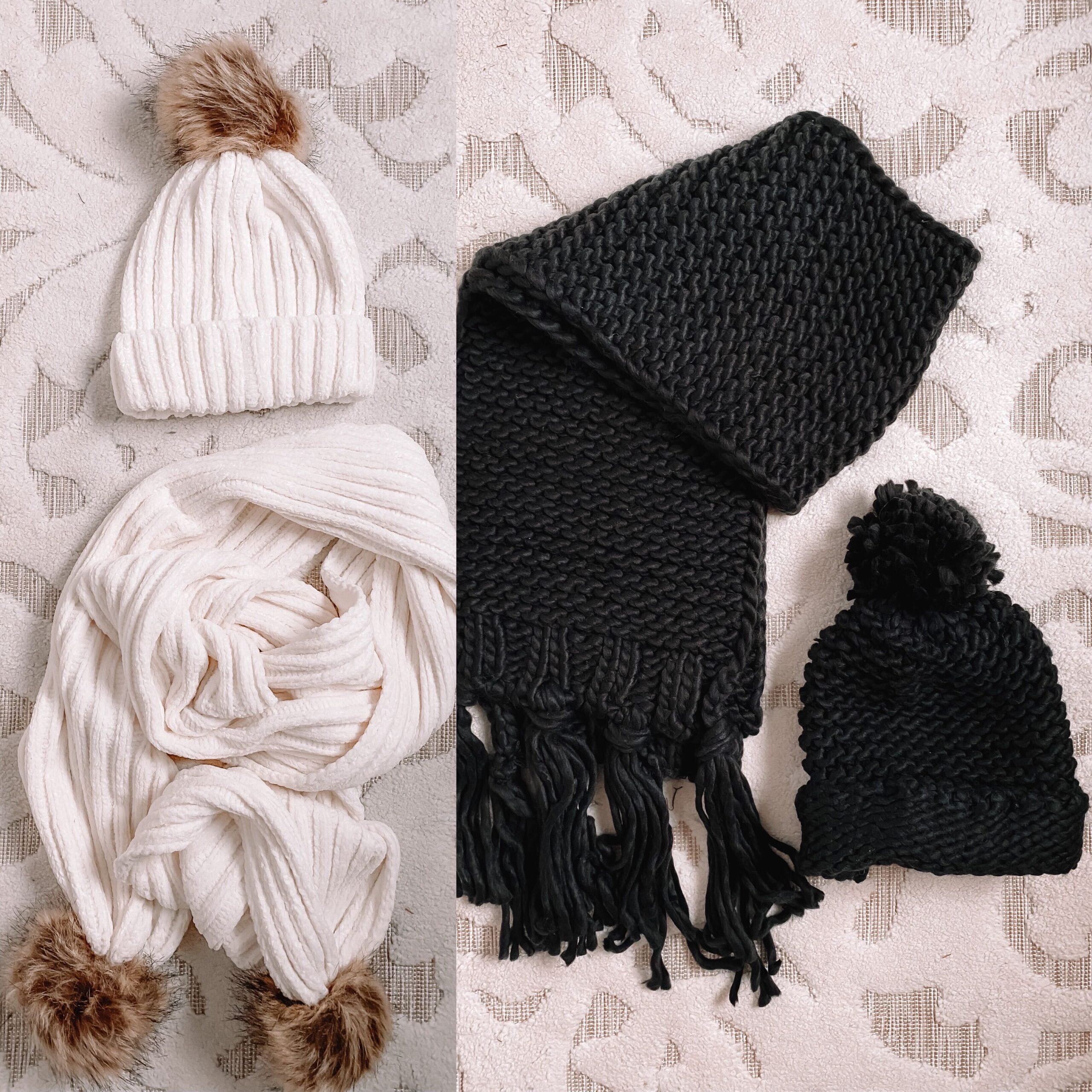 Walmart scarf and beanie sets