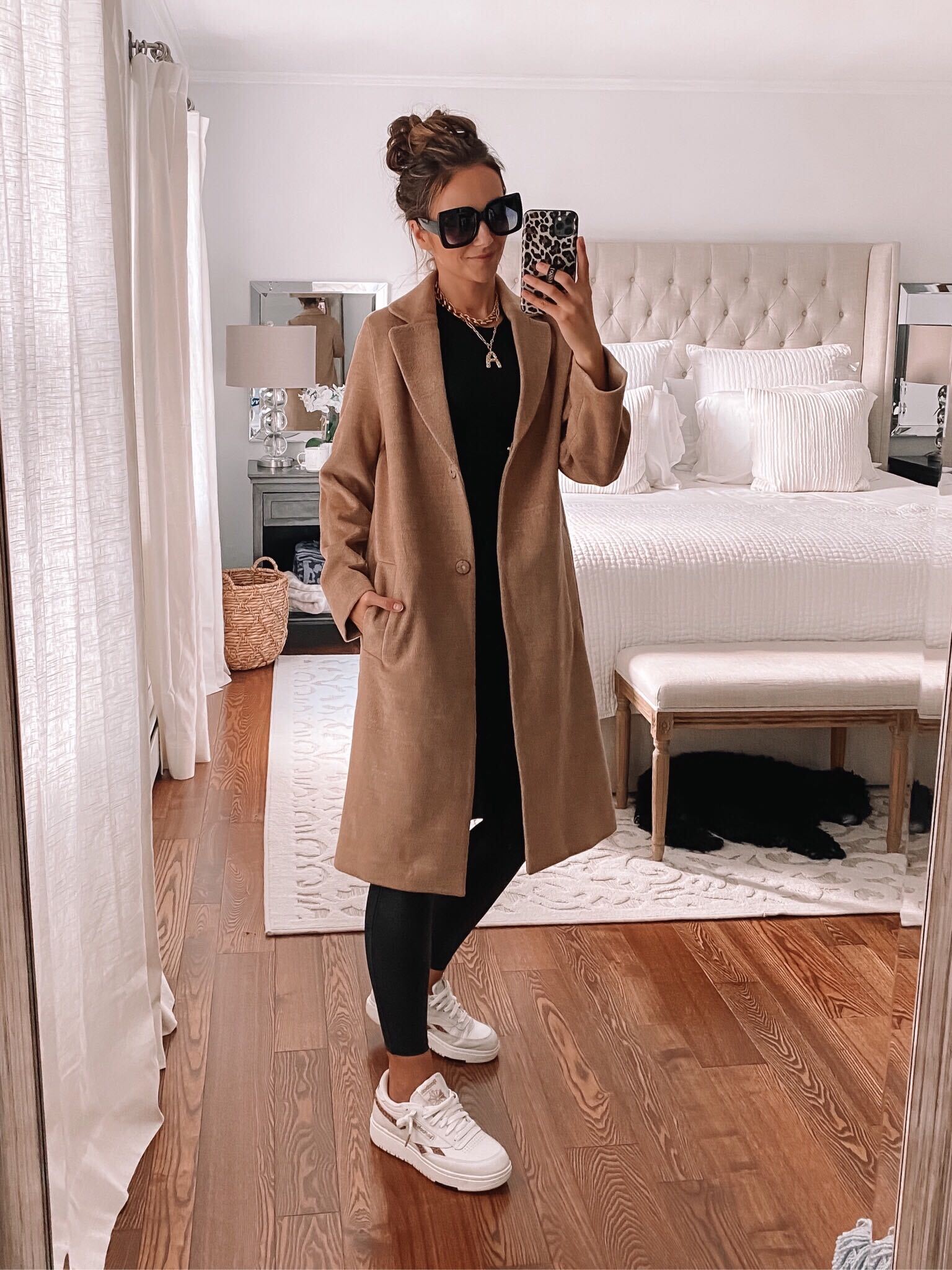 H&M Top Coat, fall outfits, fall coats