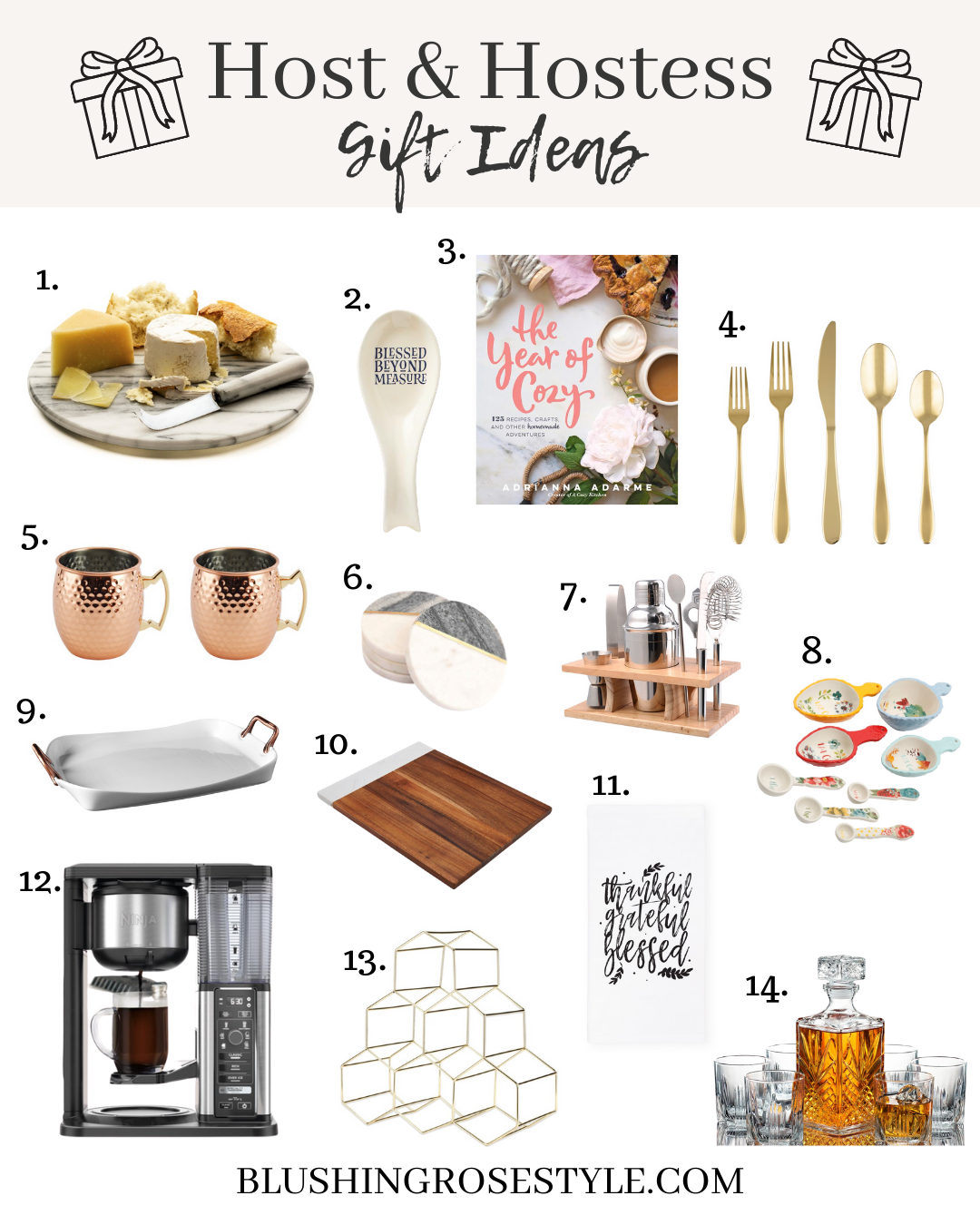 Gifts For: The Hostess and The Gal That Loves To Cook