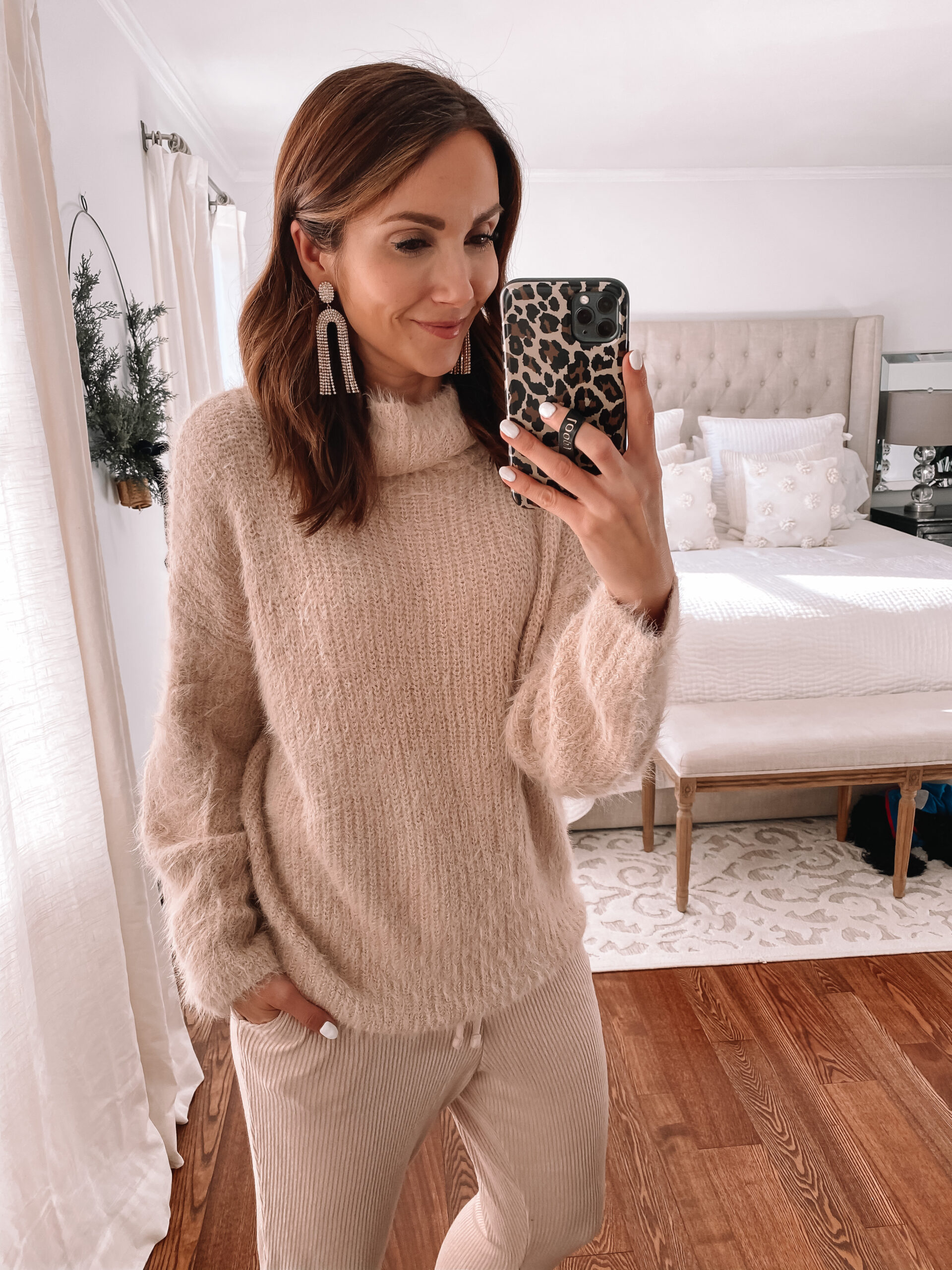 express blush sweater