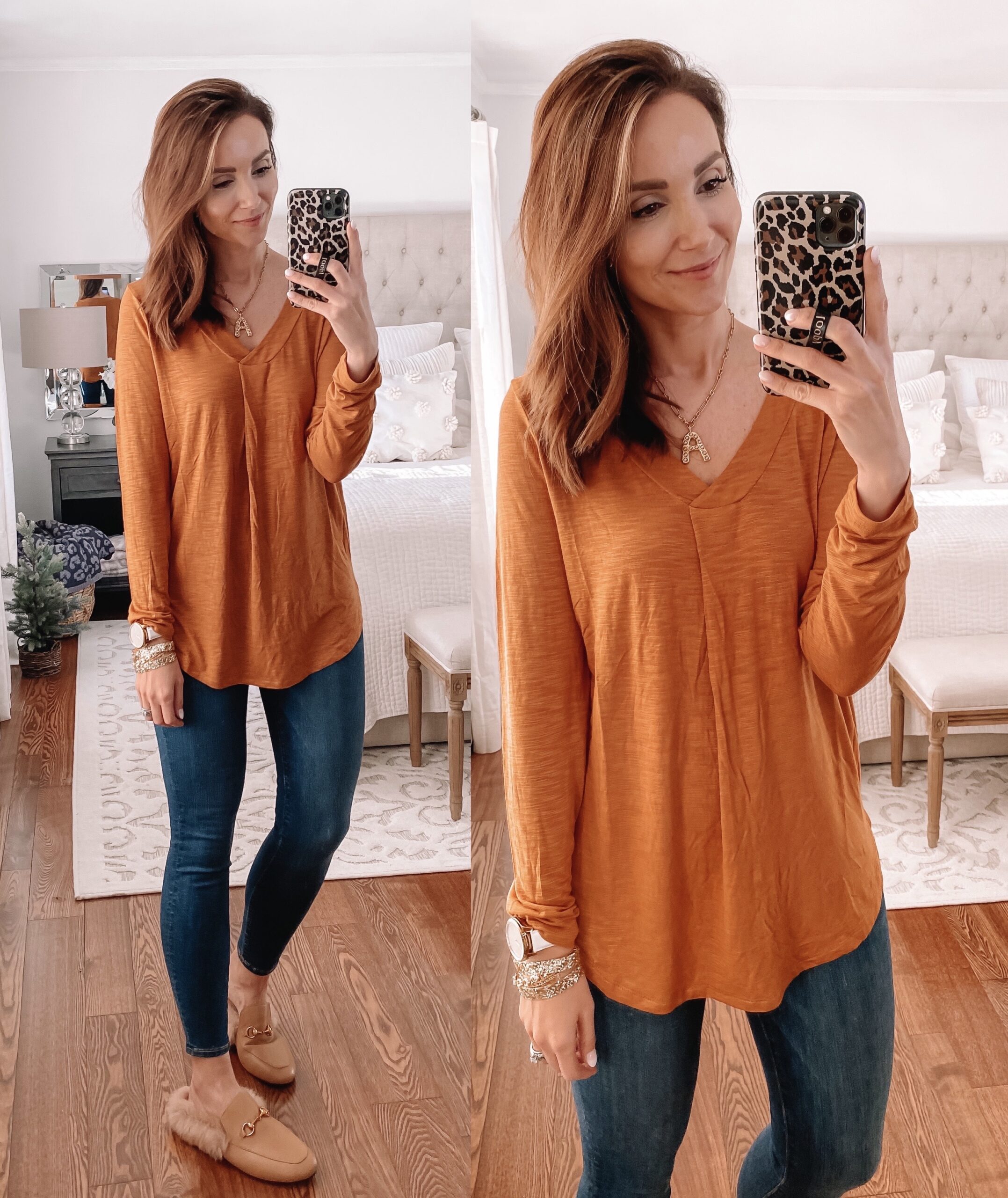 old navy layering tee, casual outfit