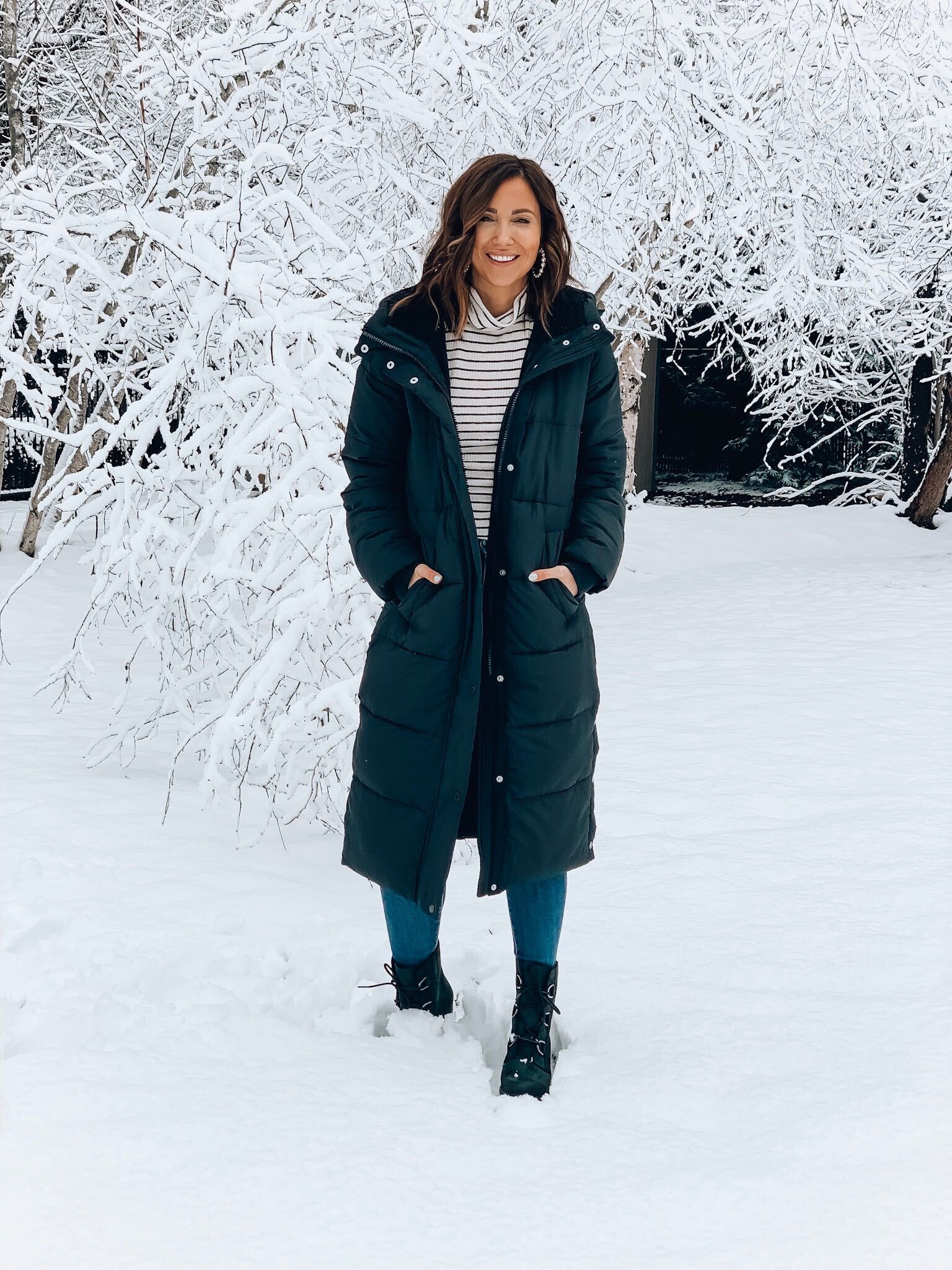 Abercrombie cheap puffer coat