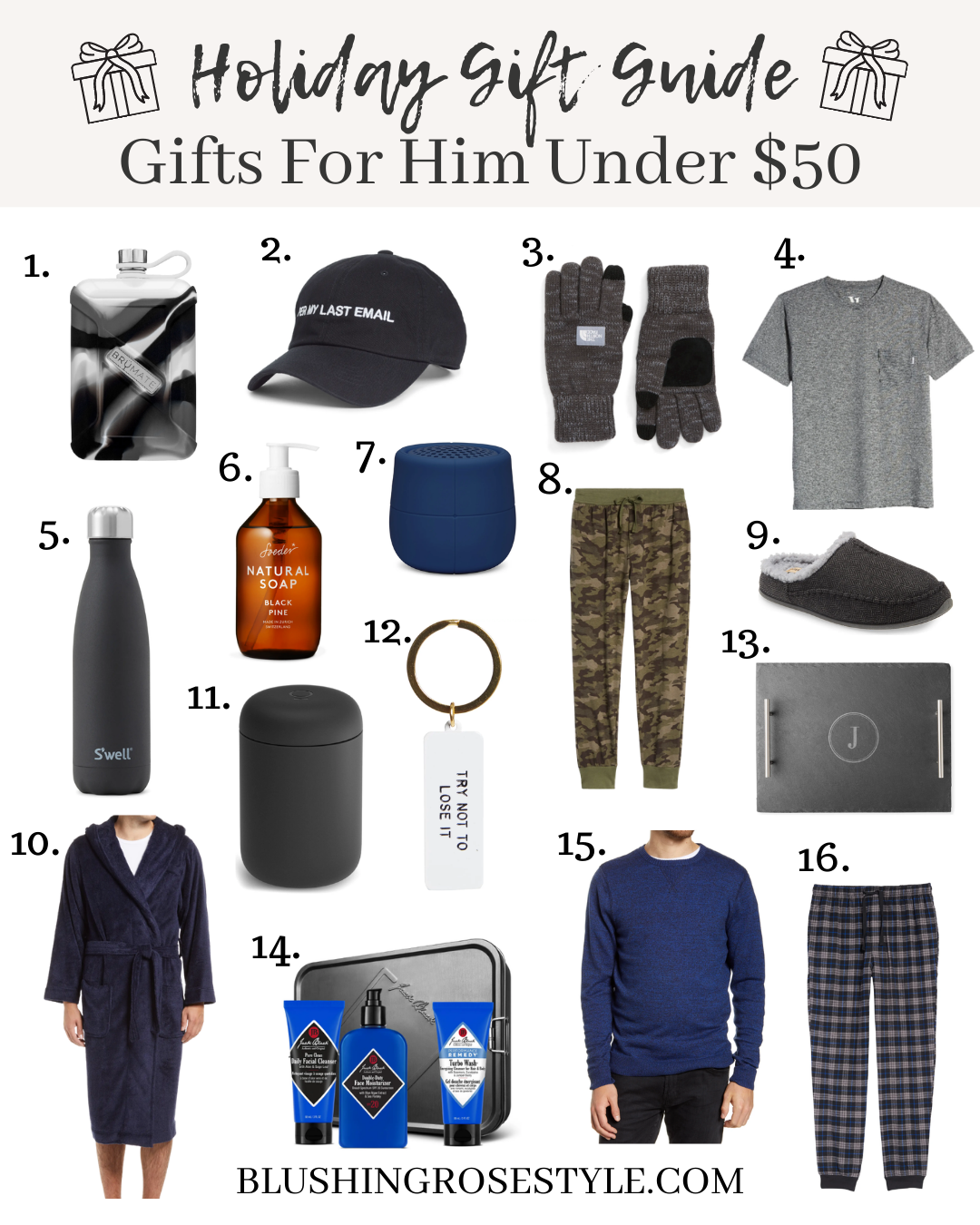 Gifts For Him: Under $50