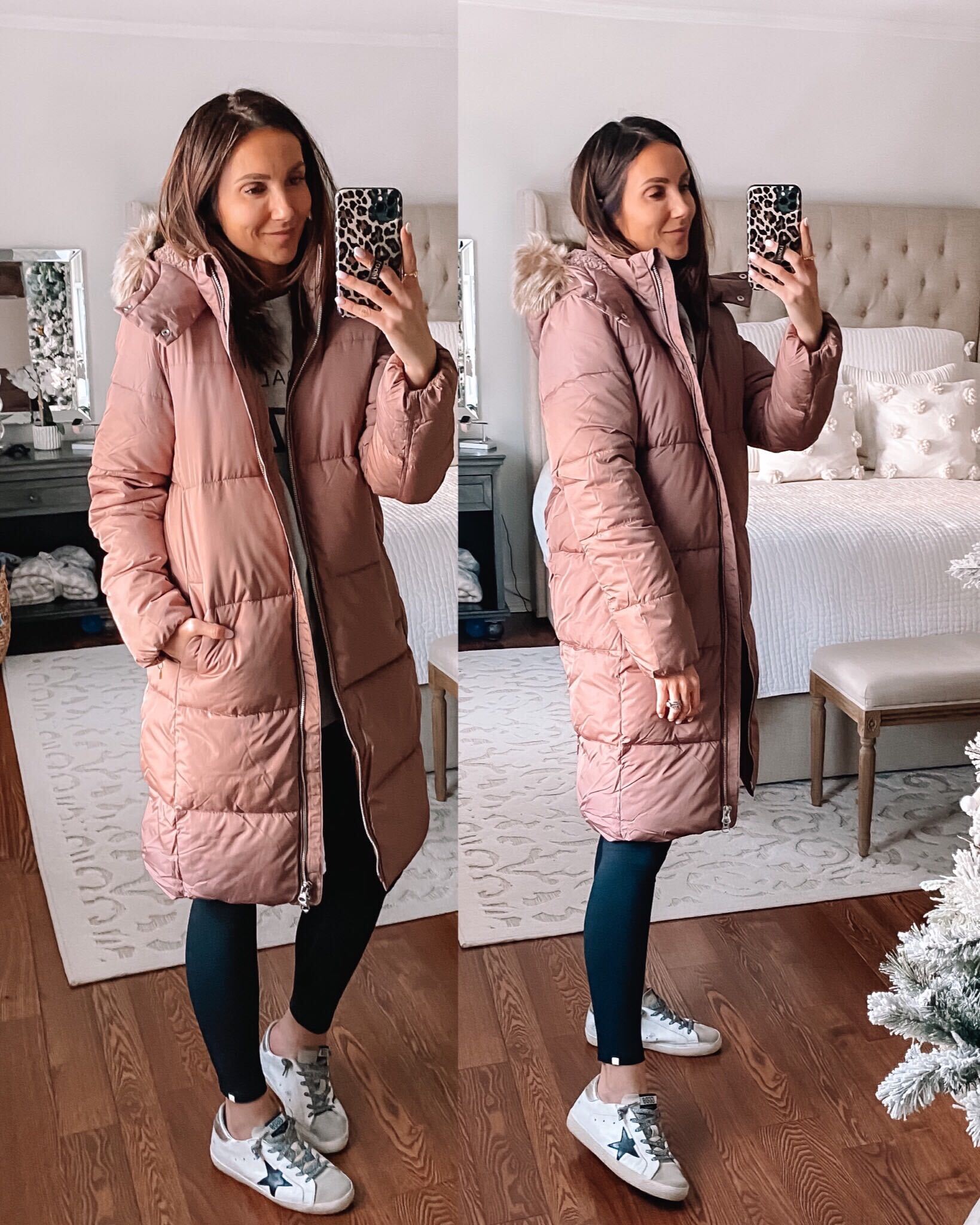 old navy puffer coat