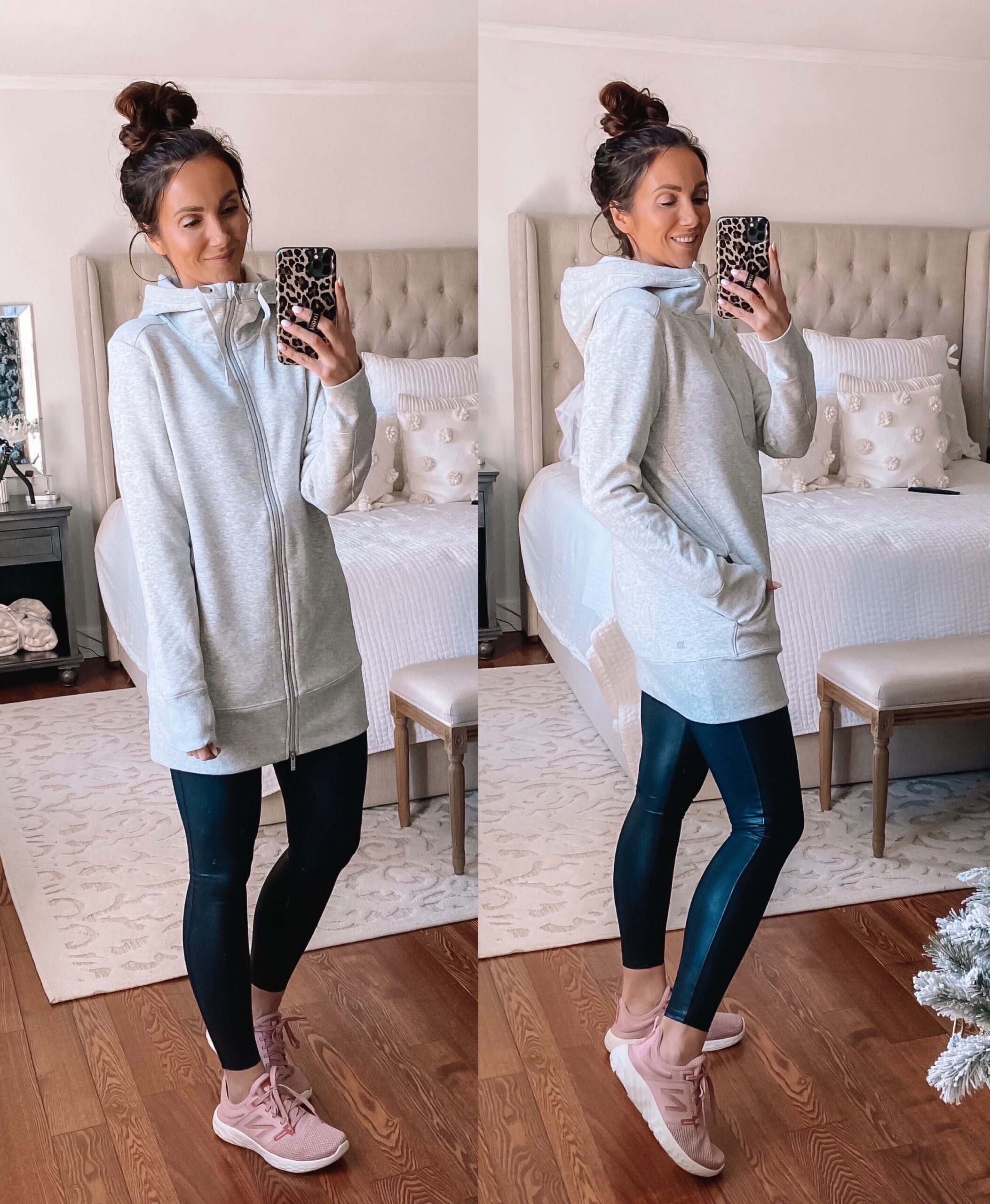 target tunic sweatshirt with leggings