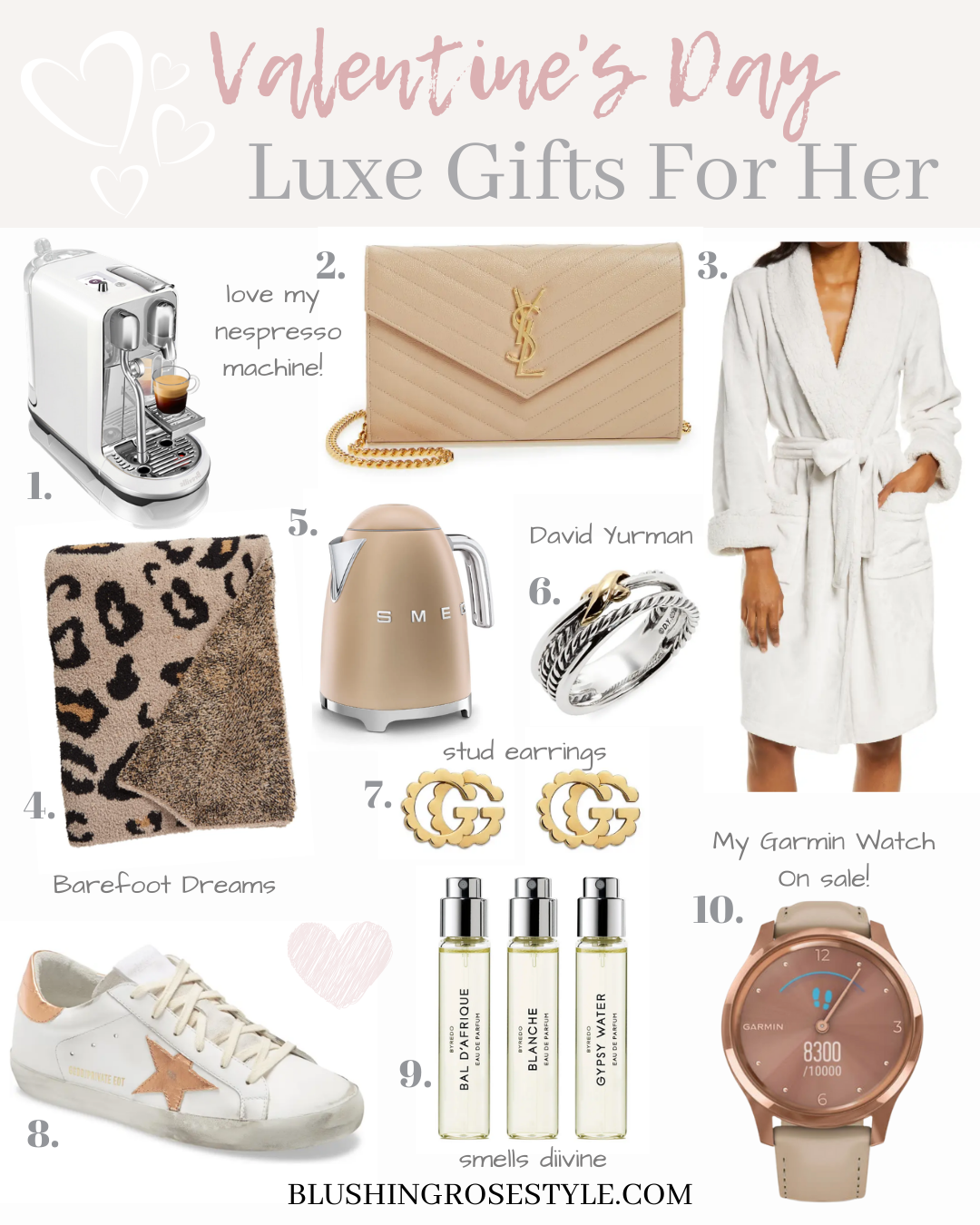 luxe valentine's day gifts for her