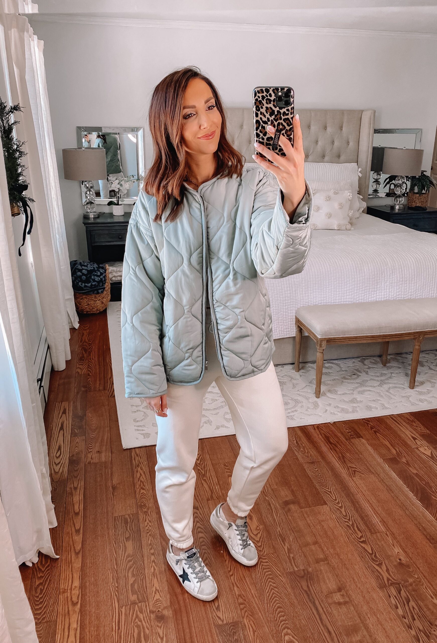 Forever 21 quilted jacket
