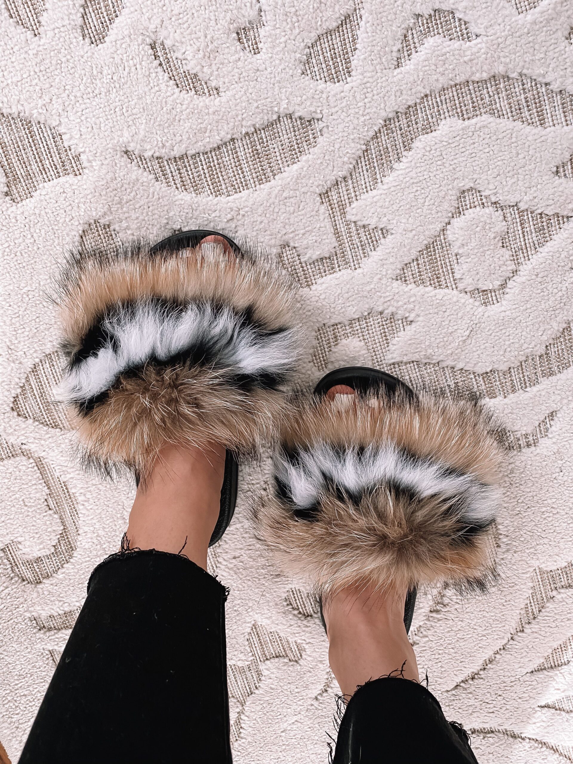 amazon fur slides