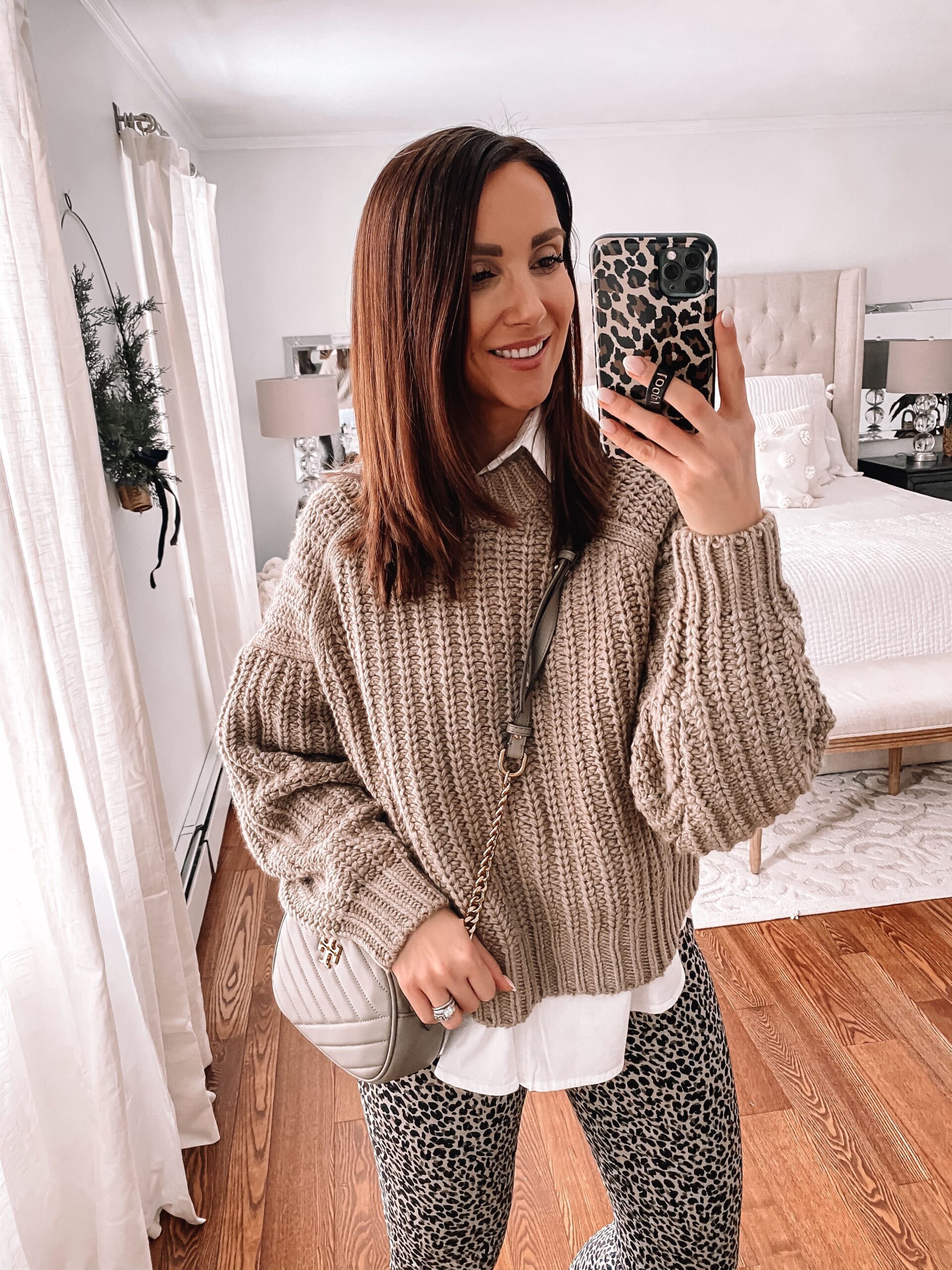 h&m chunky sweater